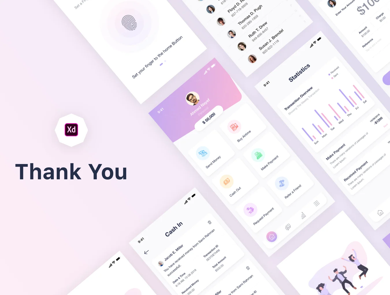 Financial Mobile UI Kit 8