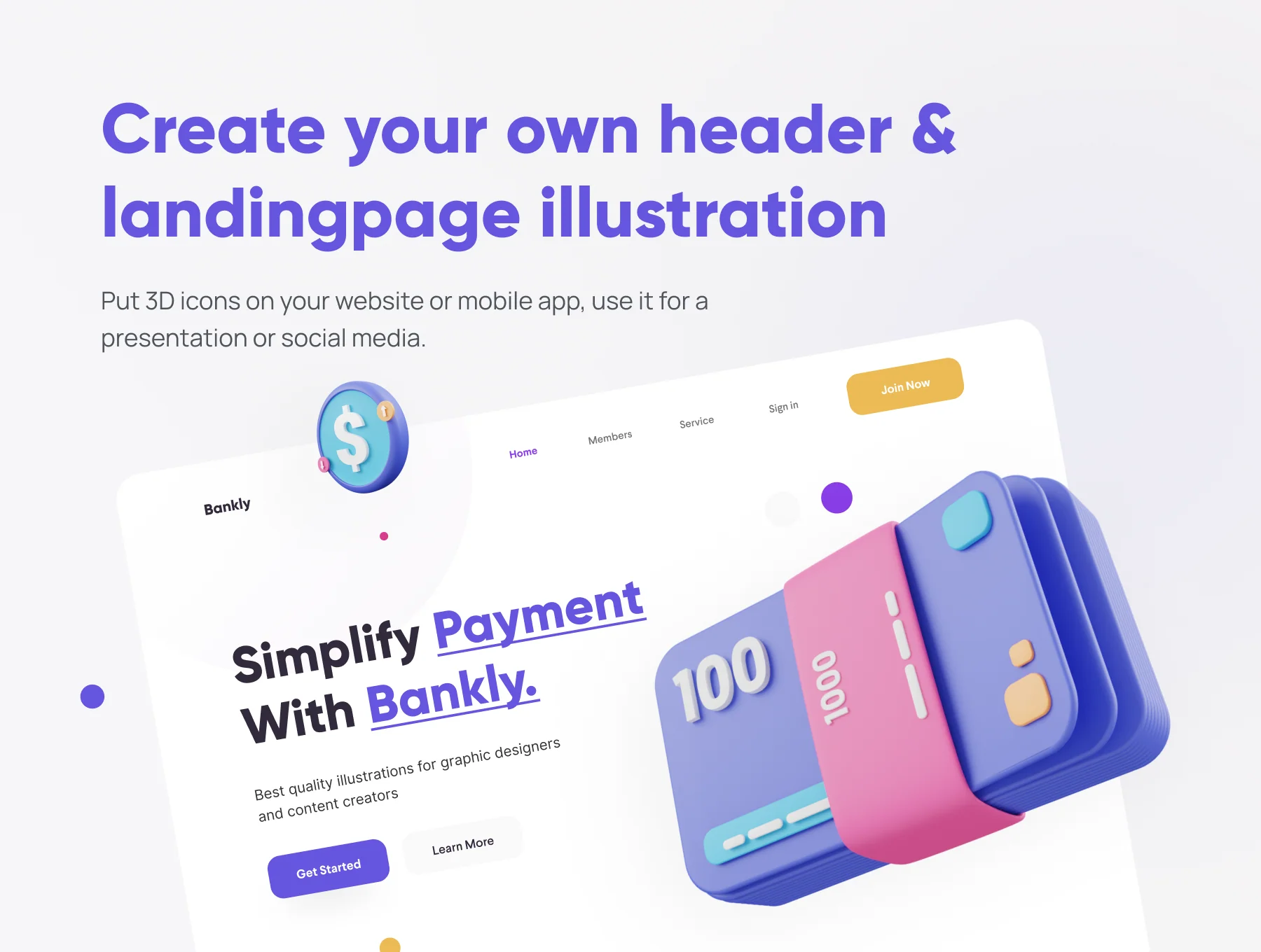 Financially - Financial 3D Icon Set 6