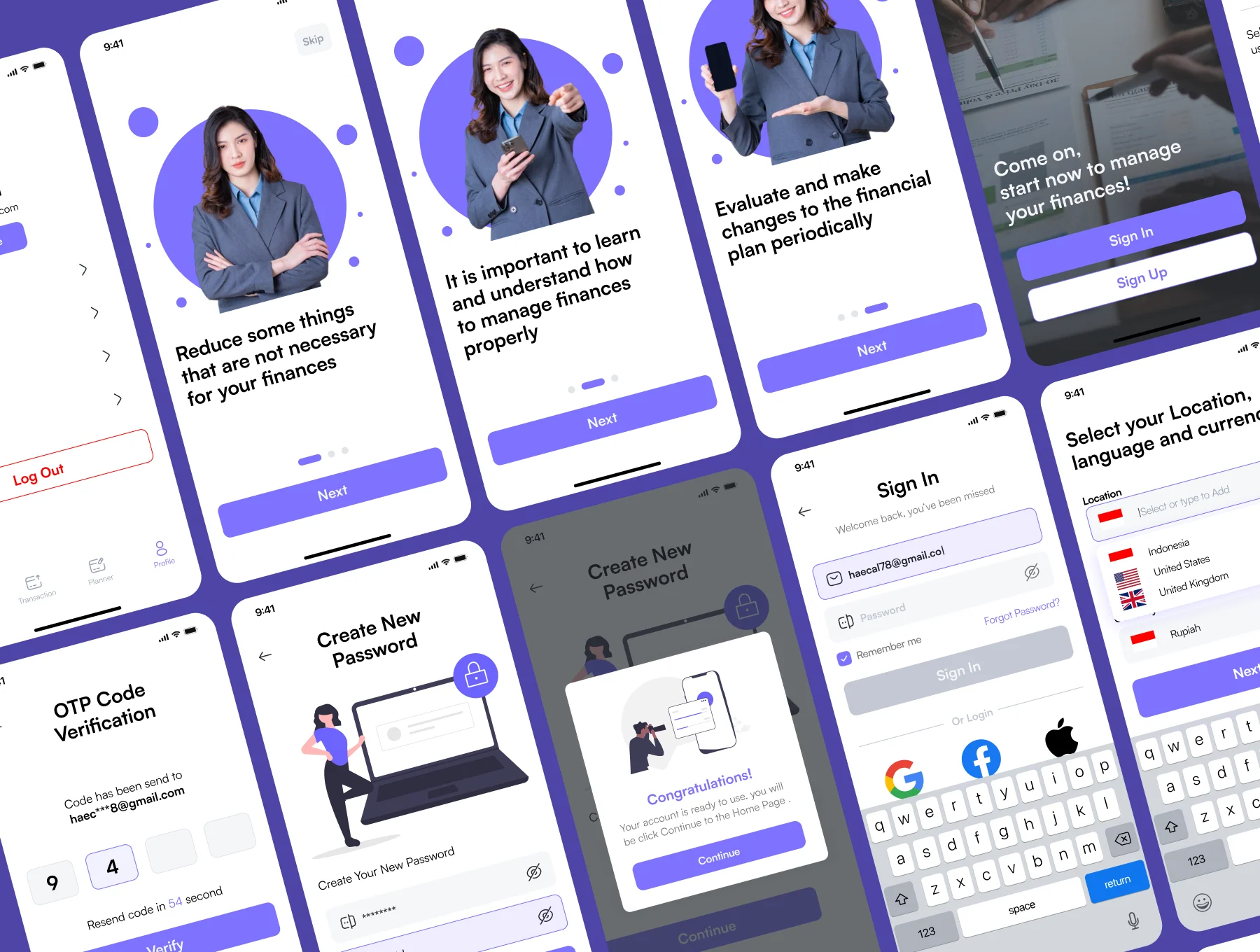 FinancialPlanner - Financial Planner App UI Kit 3