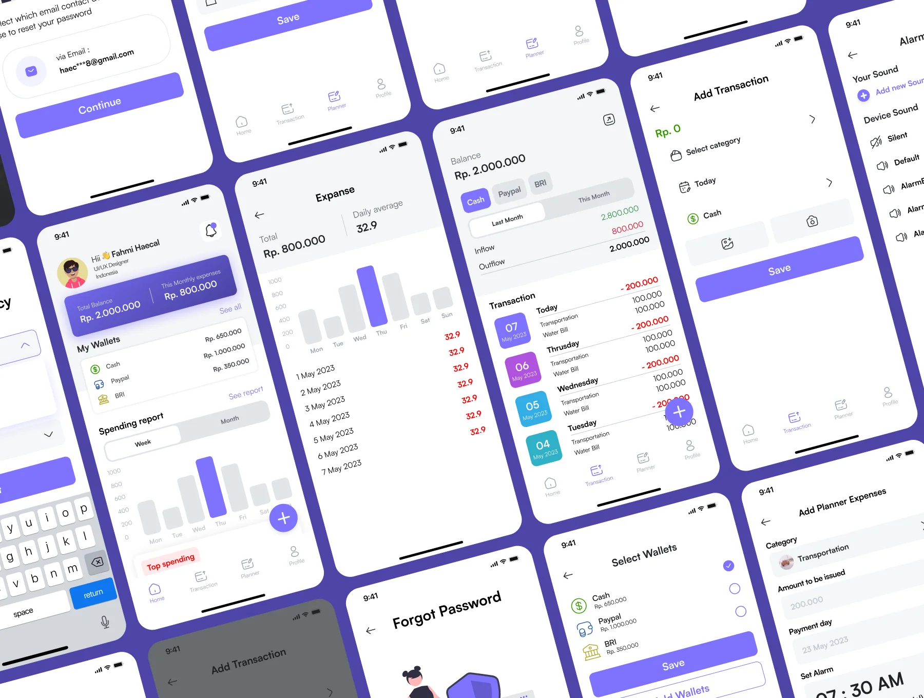 FinancialPlanner - Financial Planner App UI Kit 4