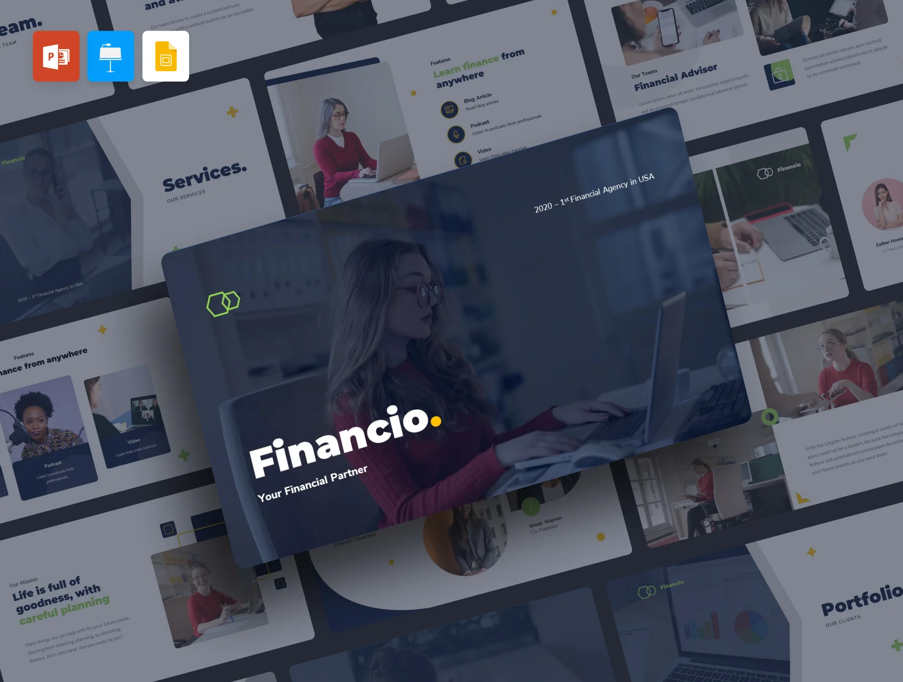 Financio - Finance Keynote Presentation