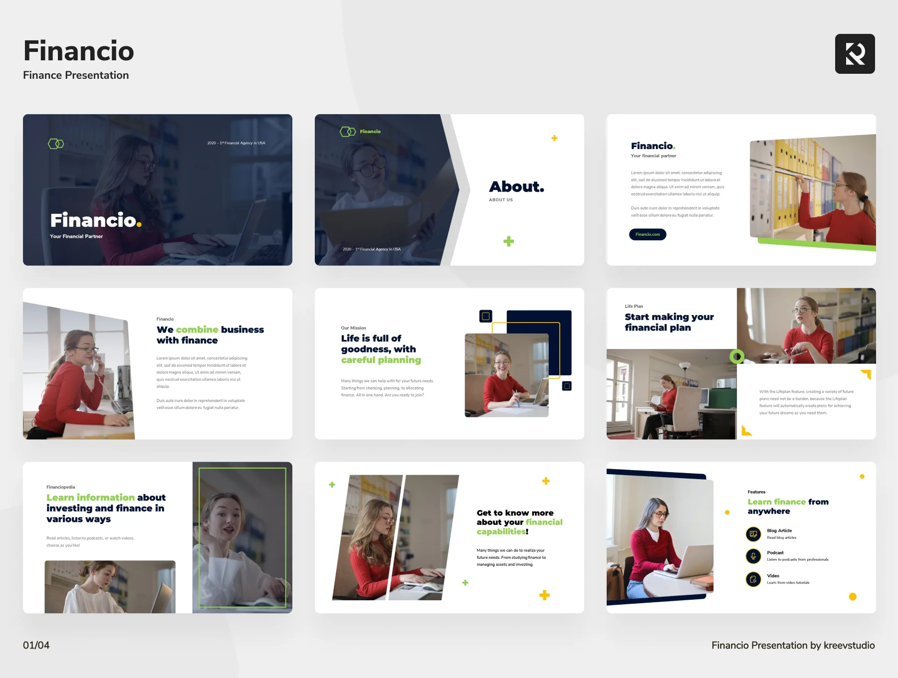 Financio - Finance Keynote Presentation 7
