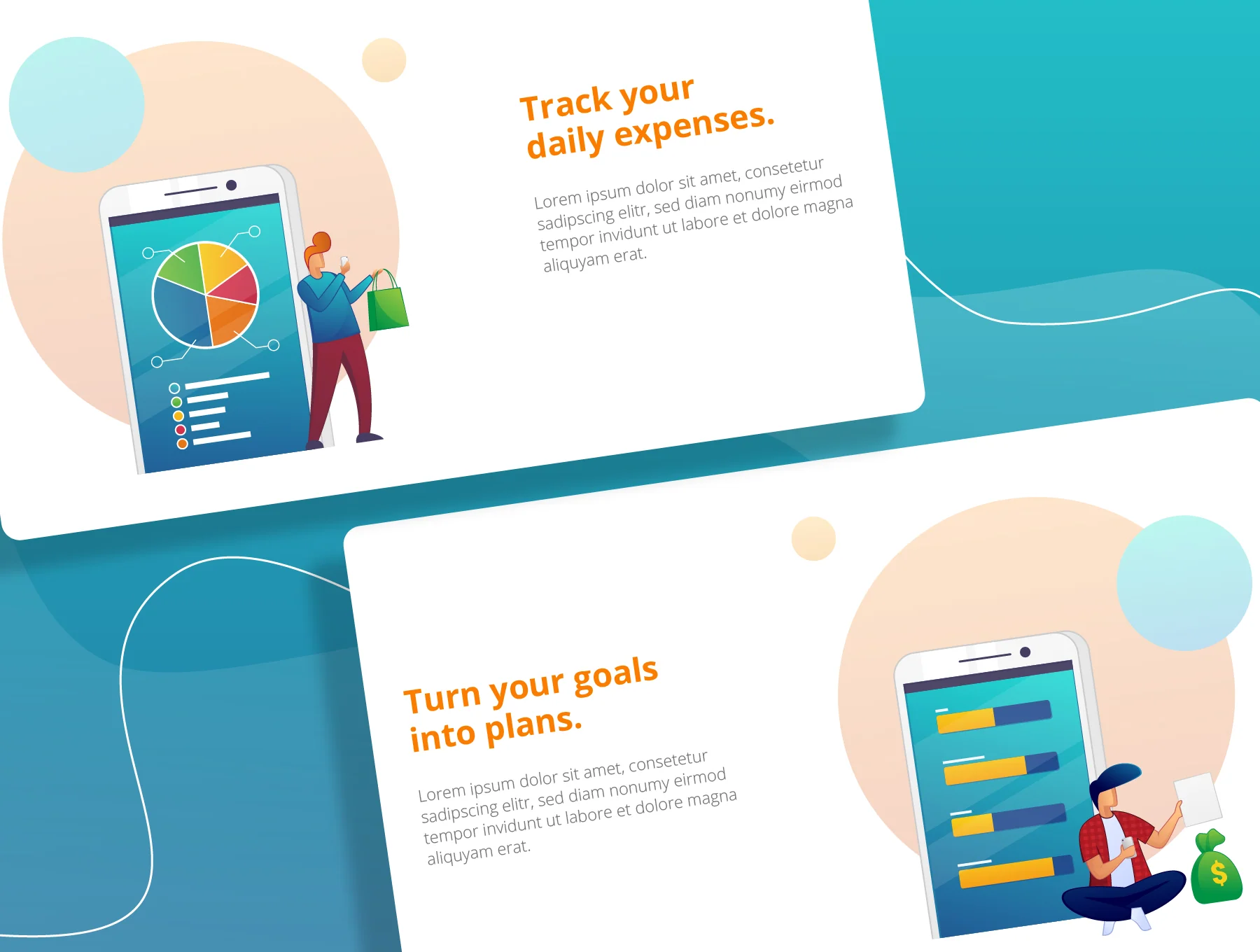 FINANCO - Personal Finance Illustration Kit 3