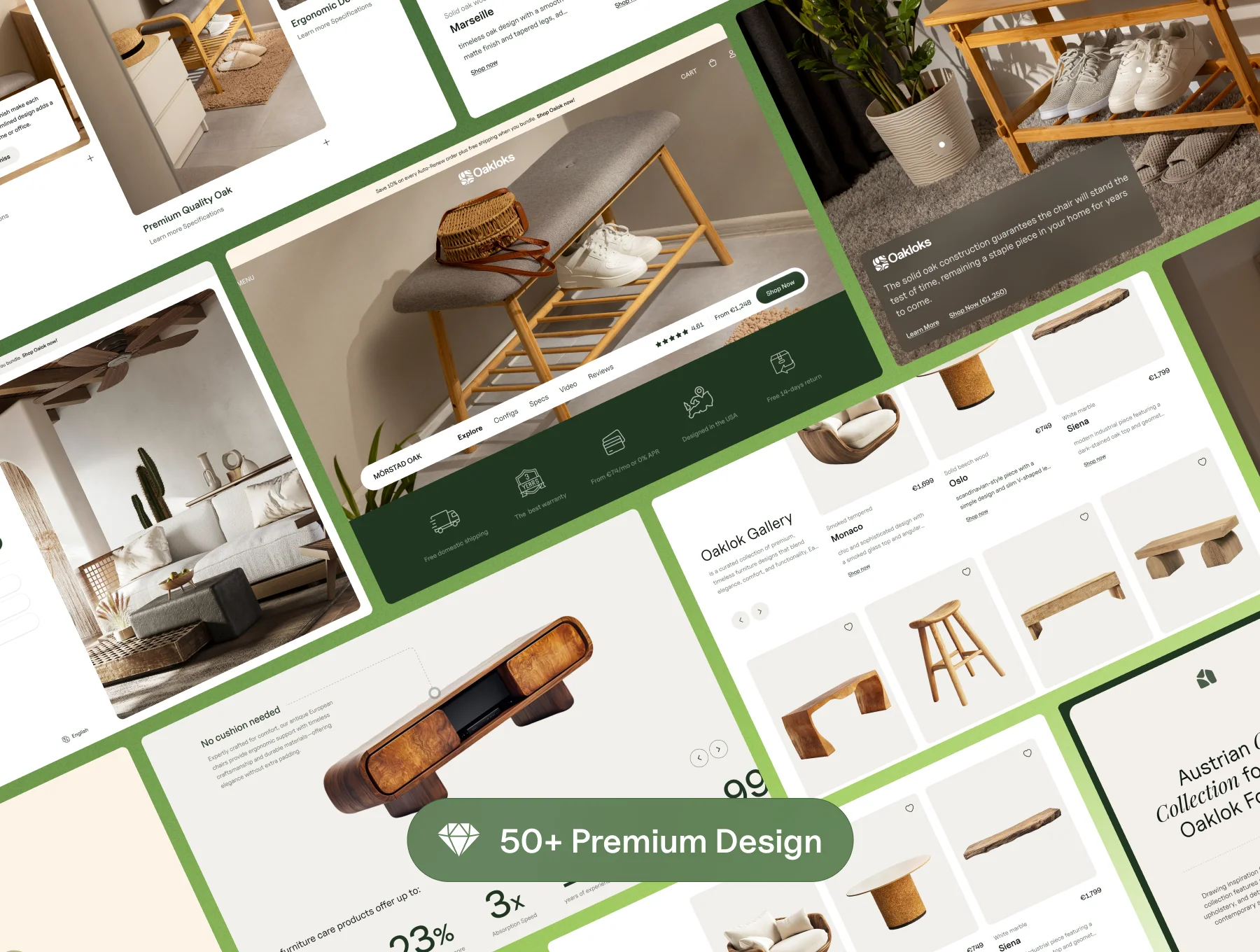 Oaklok’s - Ecommerce - Website UI Kit by Emura Studio 3