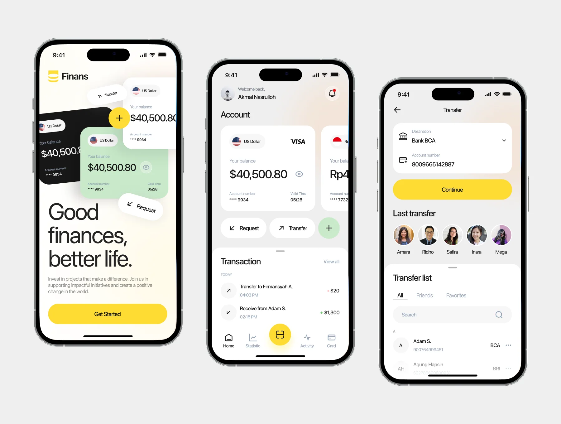 Finans - Finance Mobile App 5