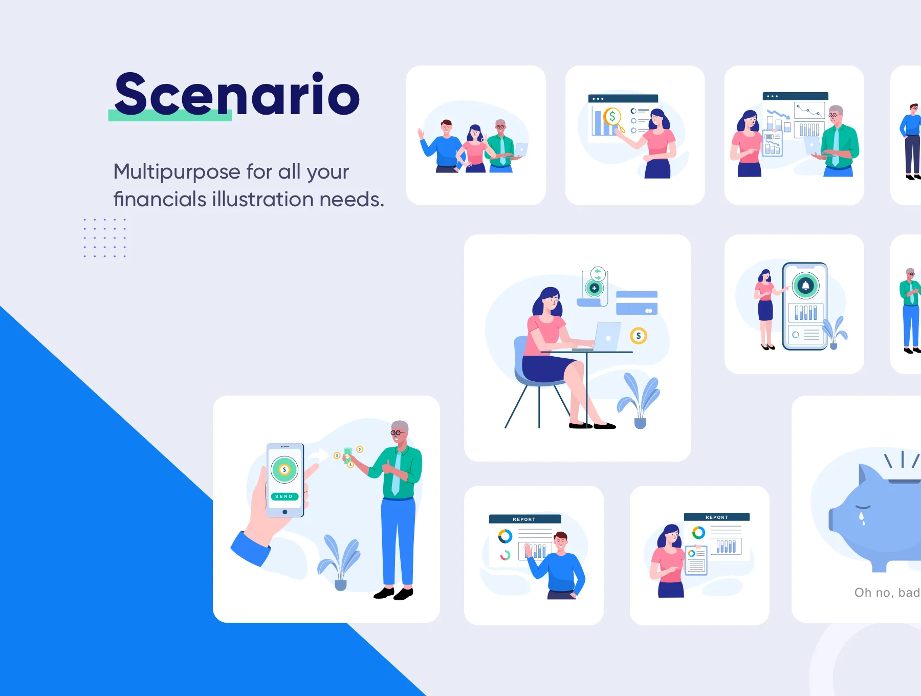 Finansi - Financial & Fundrising Illustrations 3