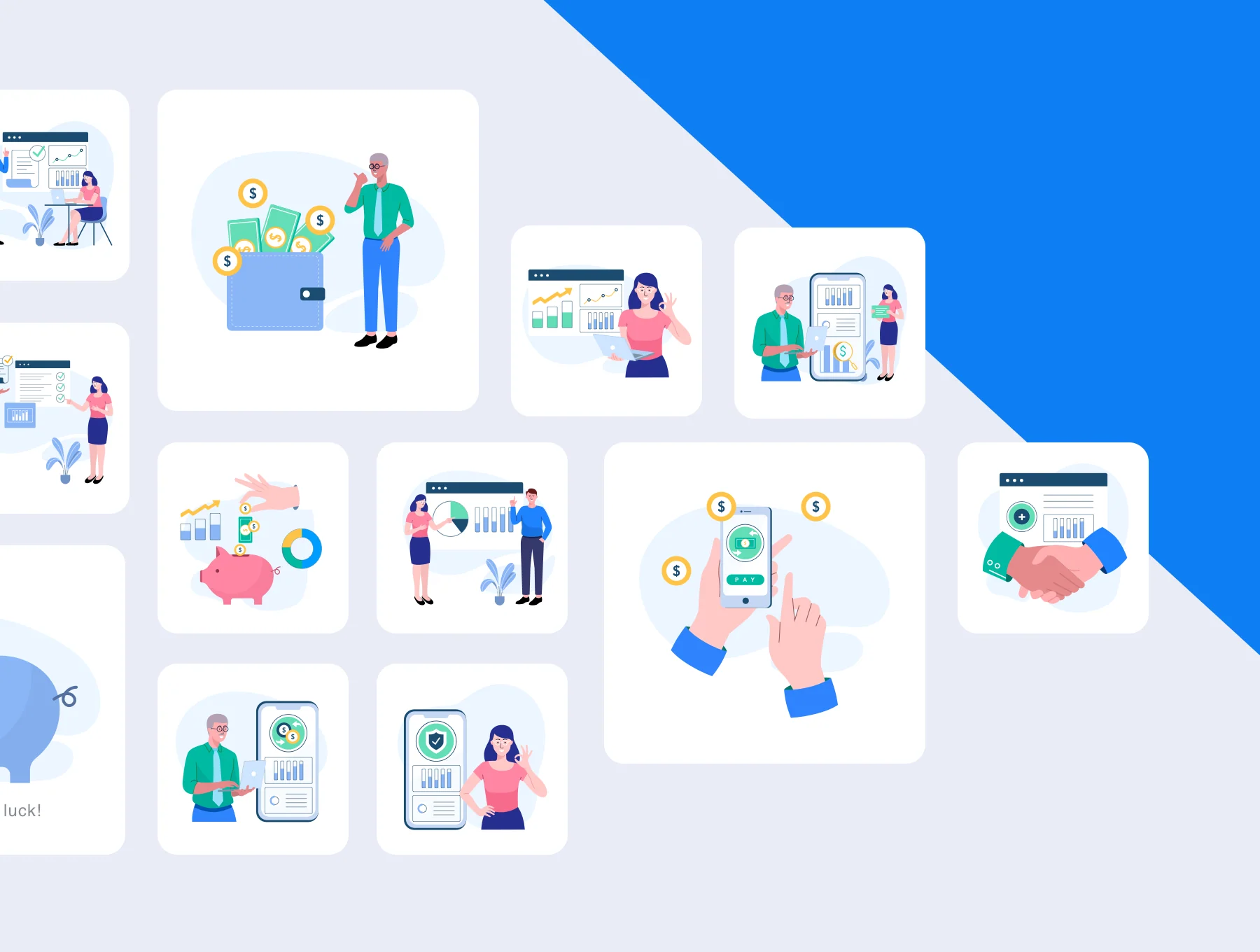Finansi - Financial & Fundrising Illustrations 4