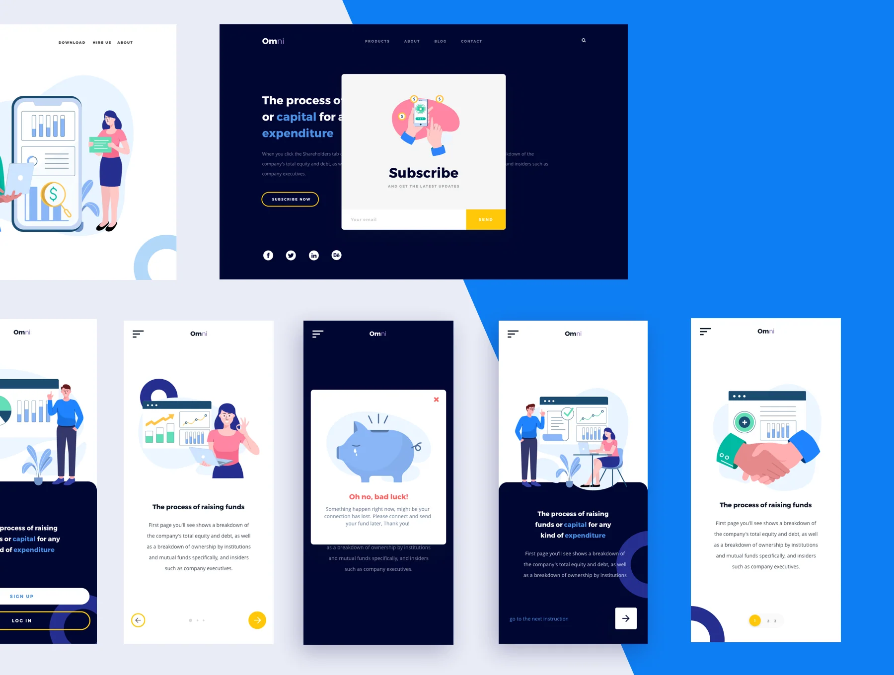 Finansi - Financial & Fundrising Illustrations 6