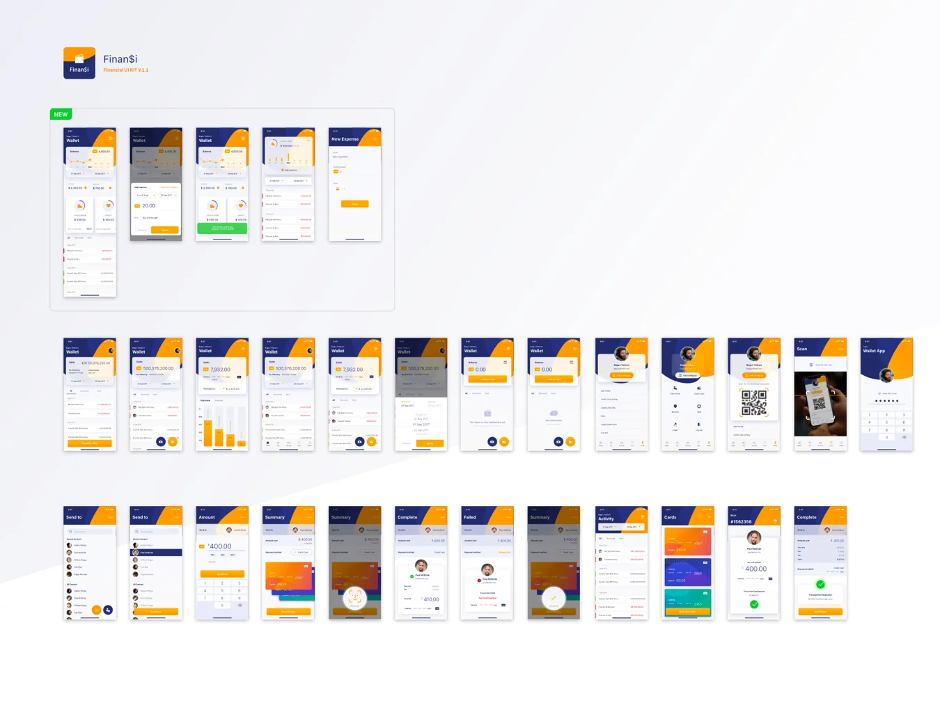 Finansi iOS UI Kit 4