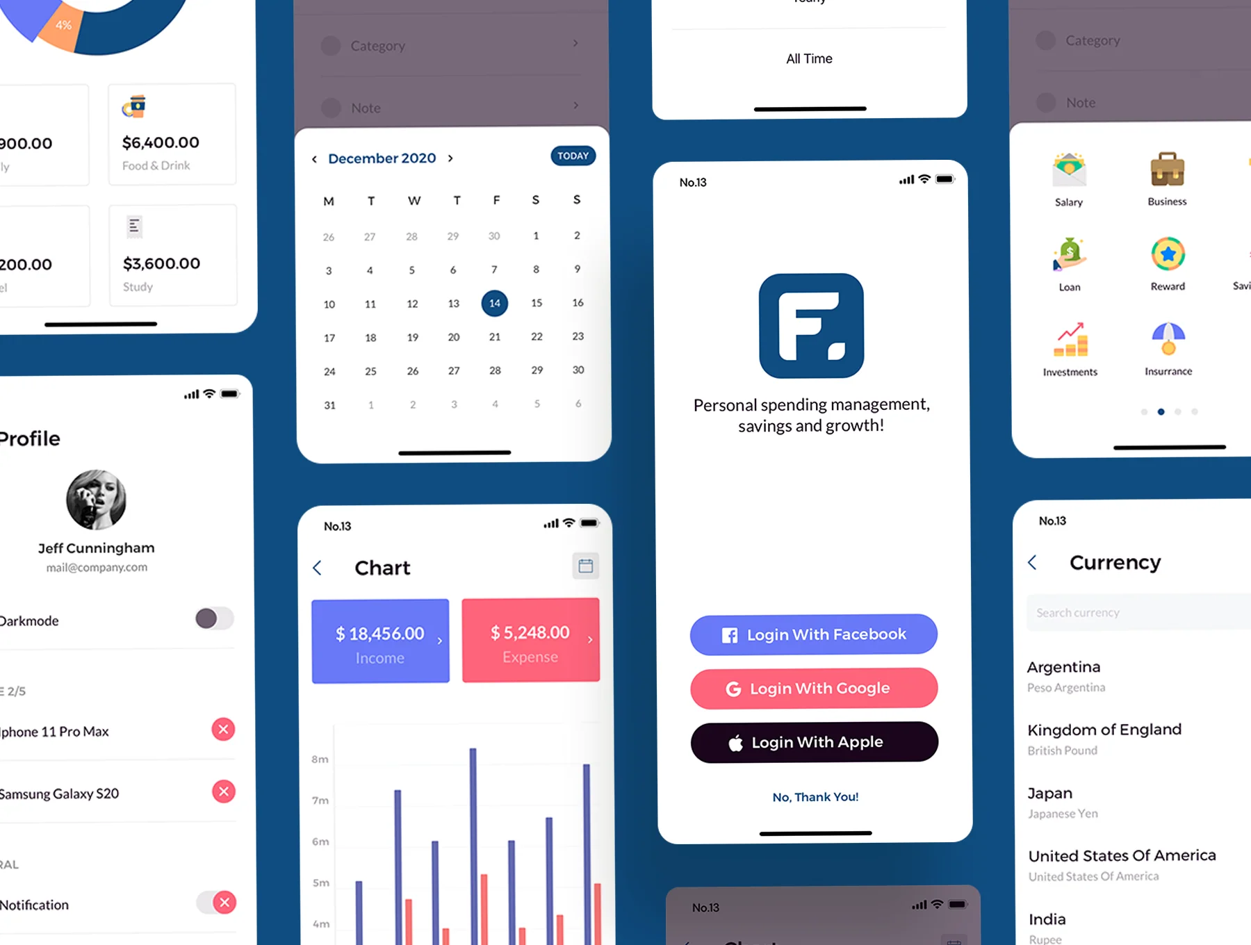 Finany - Cashflow Manager UI KIT 3