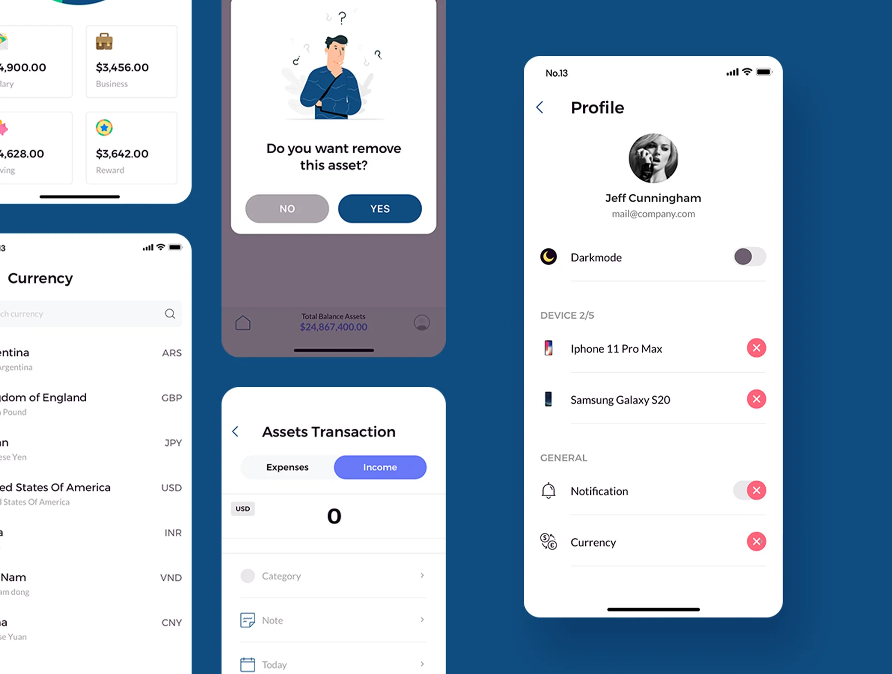 Finany - Cashflow Manager UI KIT 4
