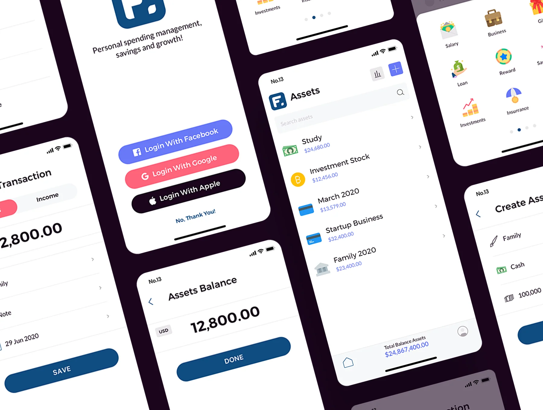 Finany - Cashflow Manager UI KIT 6