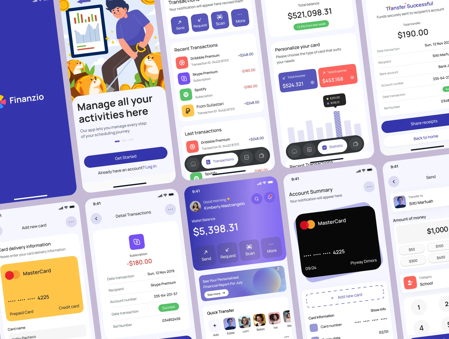 Finanzio - Mobile Banking App 7