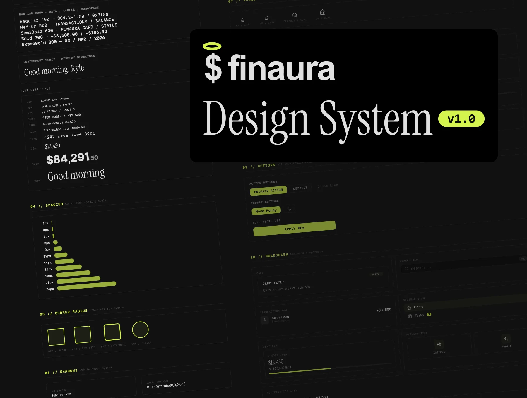 Finaura - Premium fintech dashboard UI kit 7