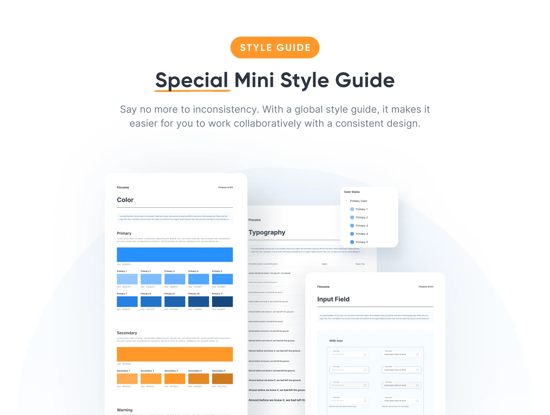 Fincome - Finance Premium UI Kit Templates 4