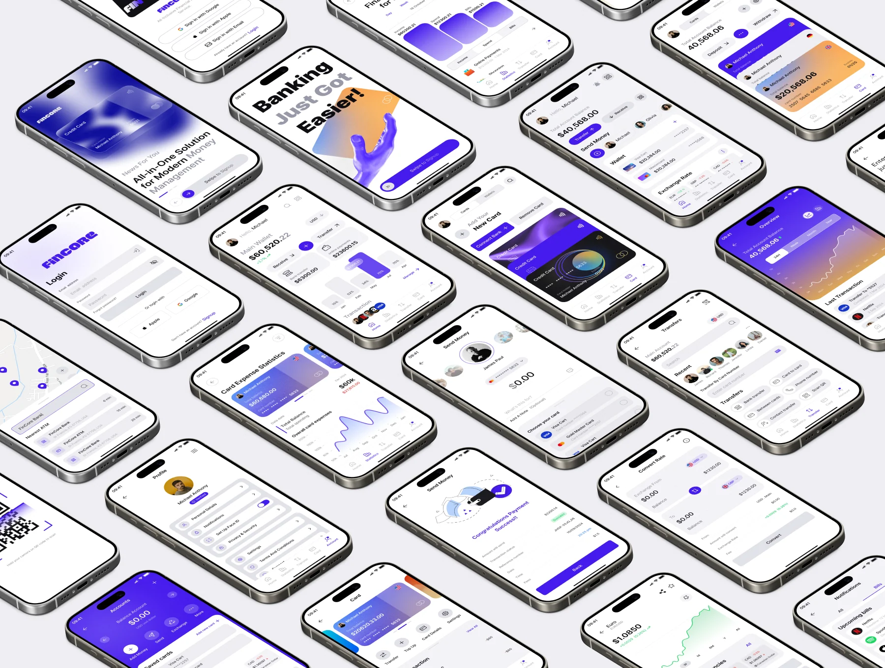 FinCore — Finance & Banking UI Kit 6