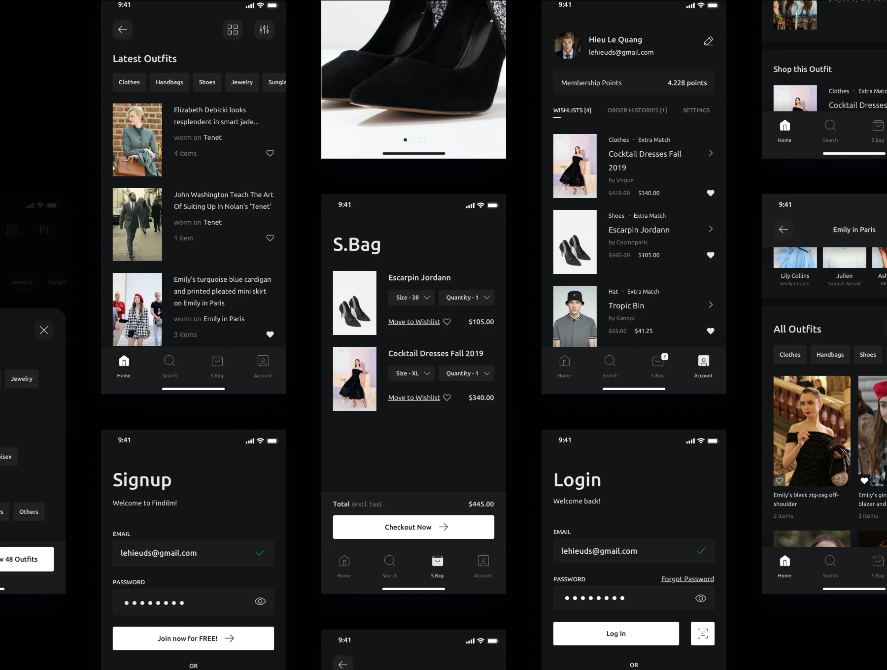 Findilm - Shopping Online App UI Kit 10