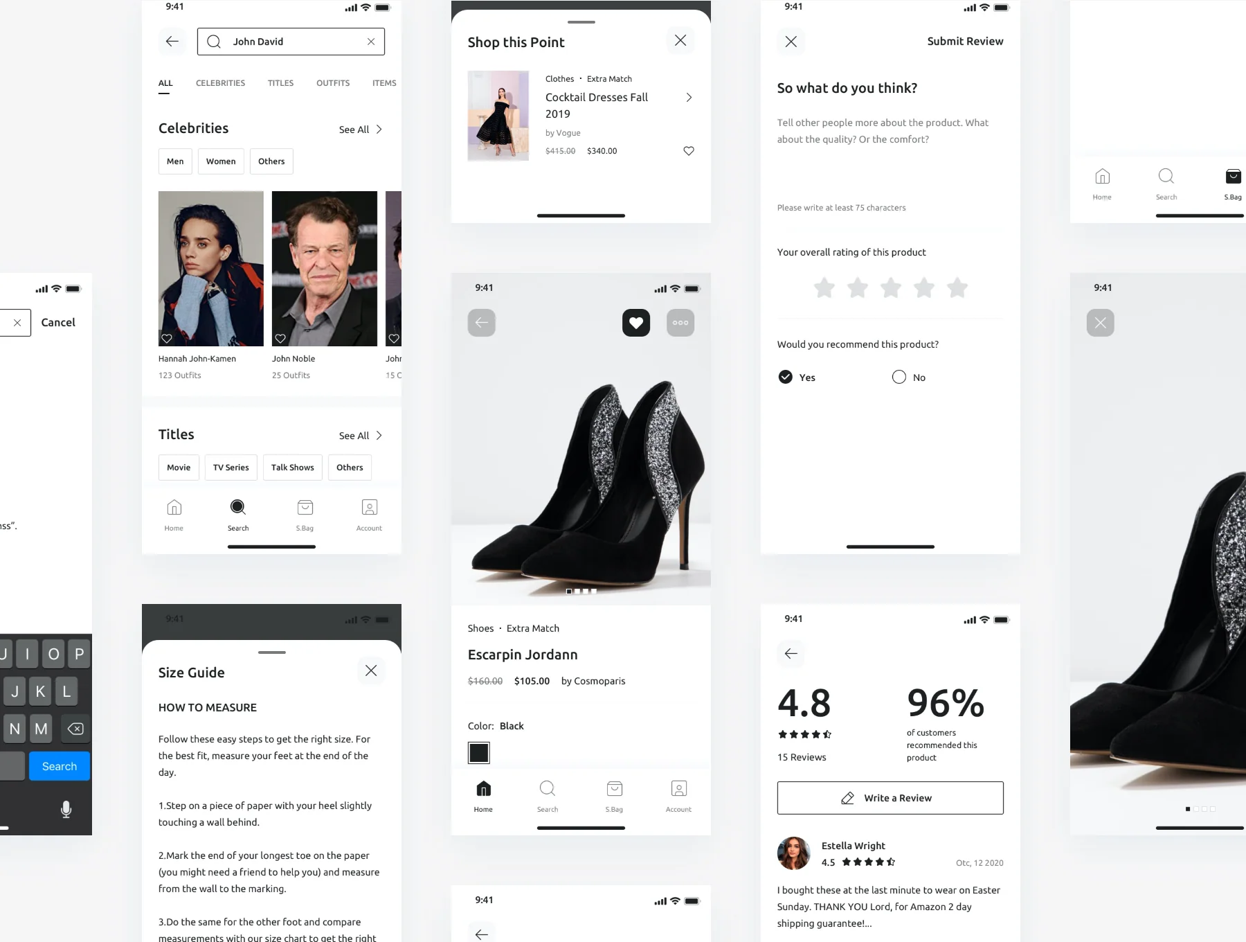 Findilm - Shopping Online App UI Kit 8