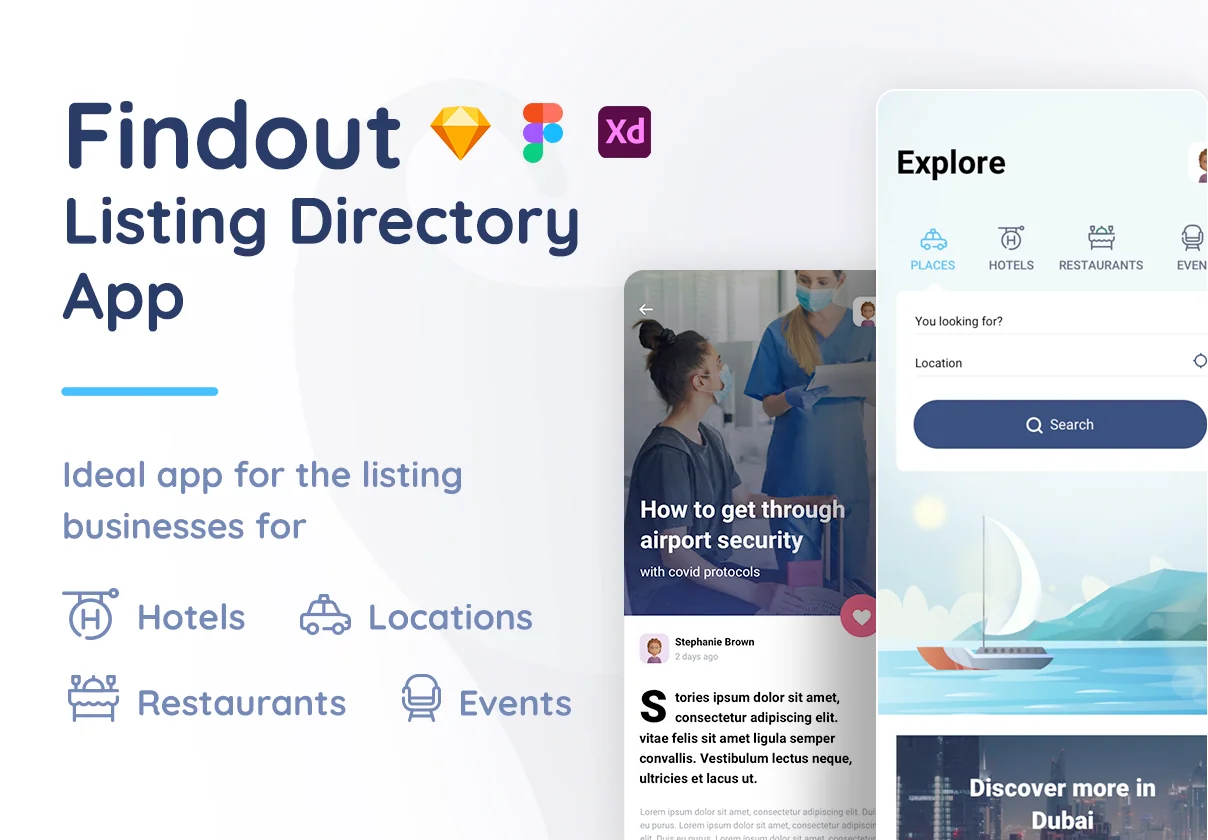 Findout - Listing Directory App Template