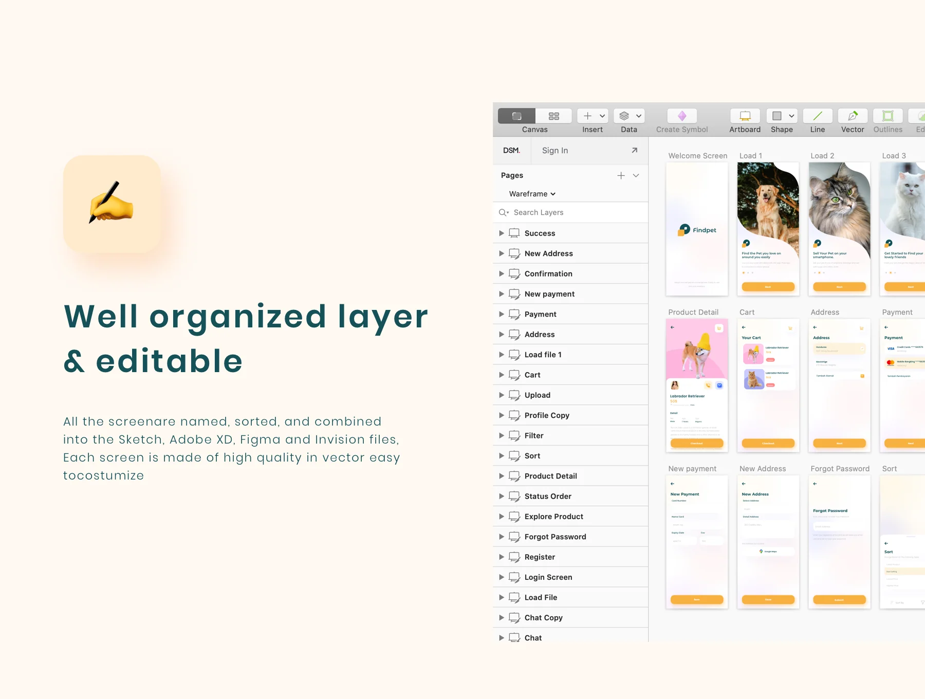 Findpet - Pet Finder UI KIT 3