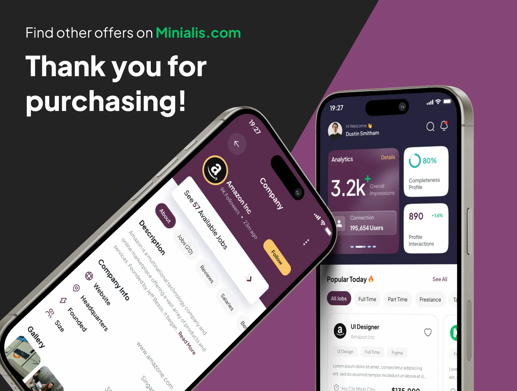 FindWork - Job Finder App Ui Kits 6