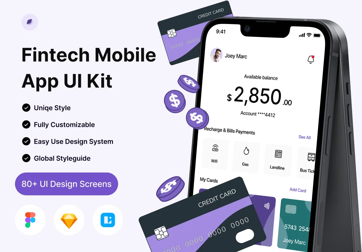 FinEdge -Fintech Mobile App