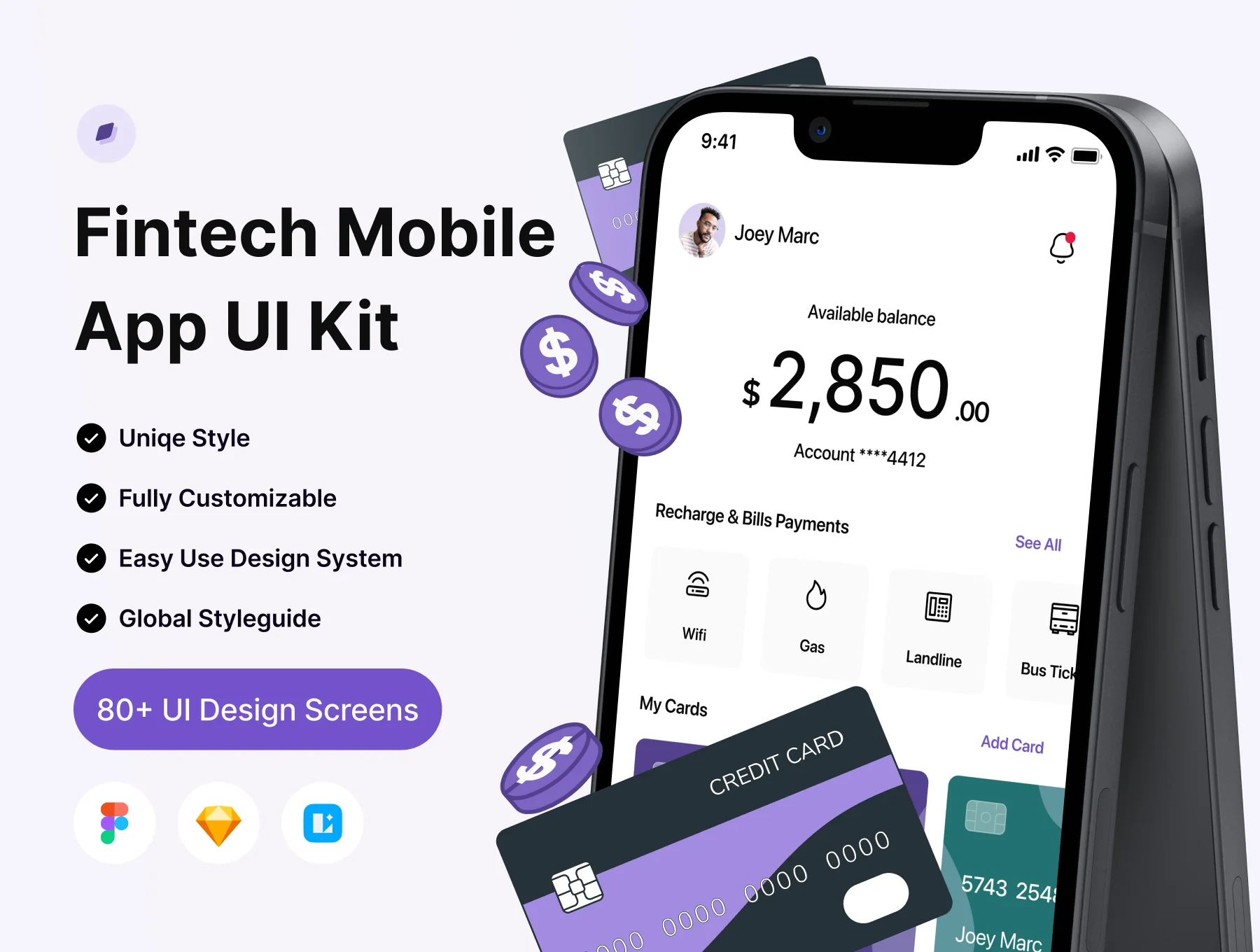 FinEdge -Fintech Mobile App