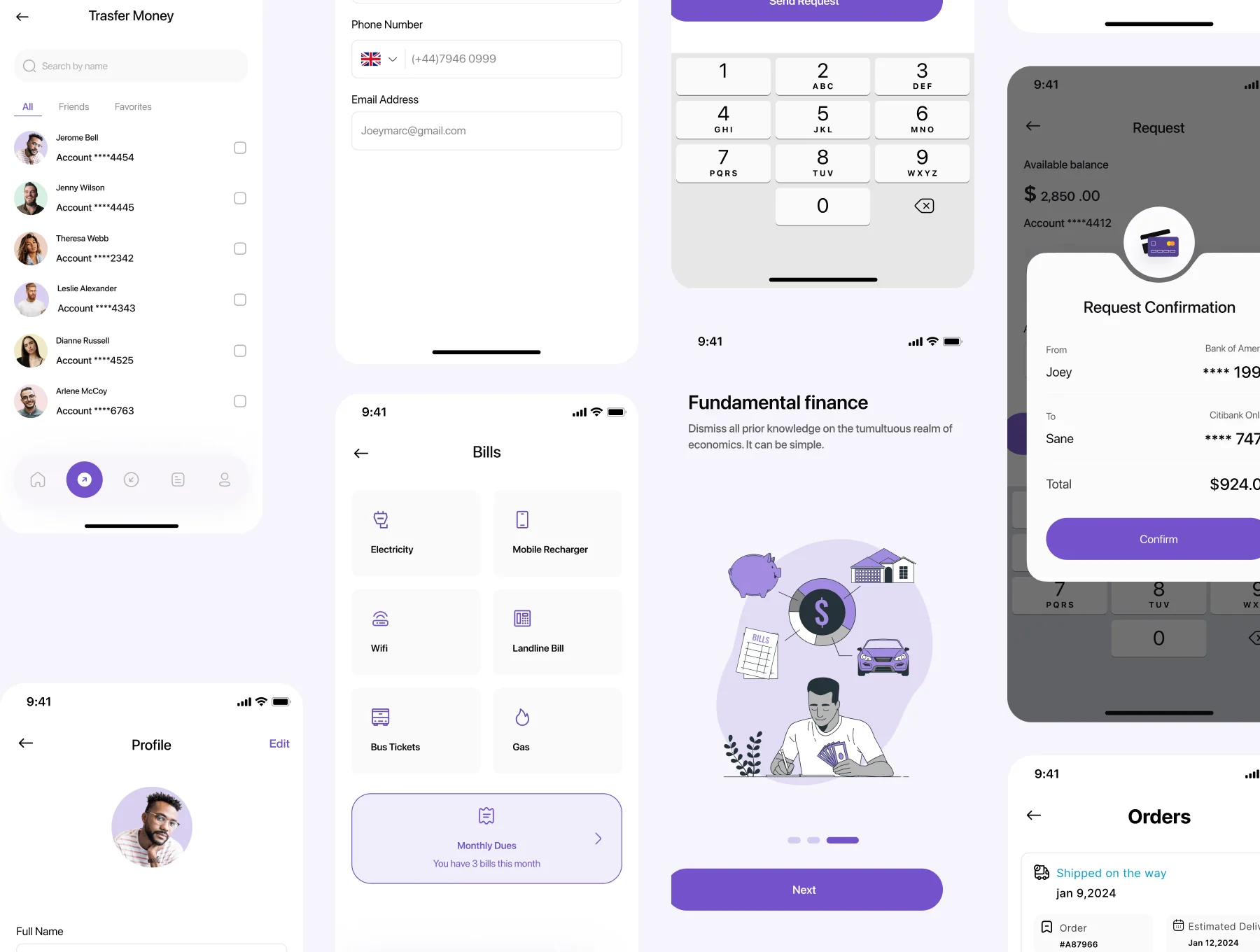 FinEdge -Fintech Mobile App 5