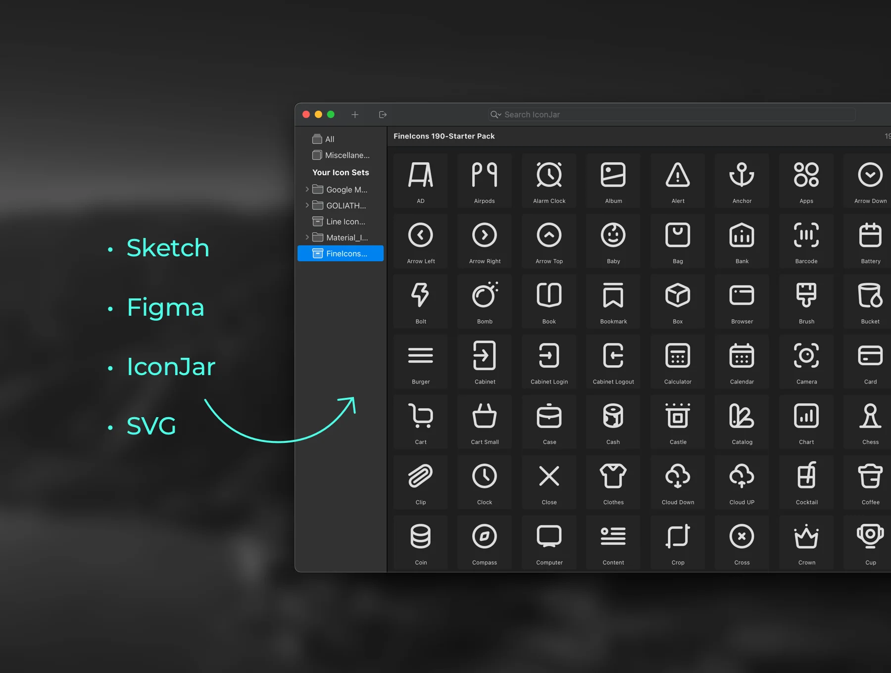 FineIcons Starter Pack 5