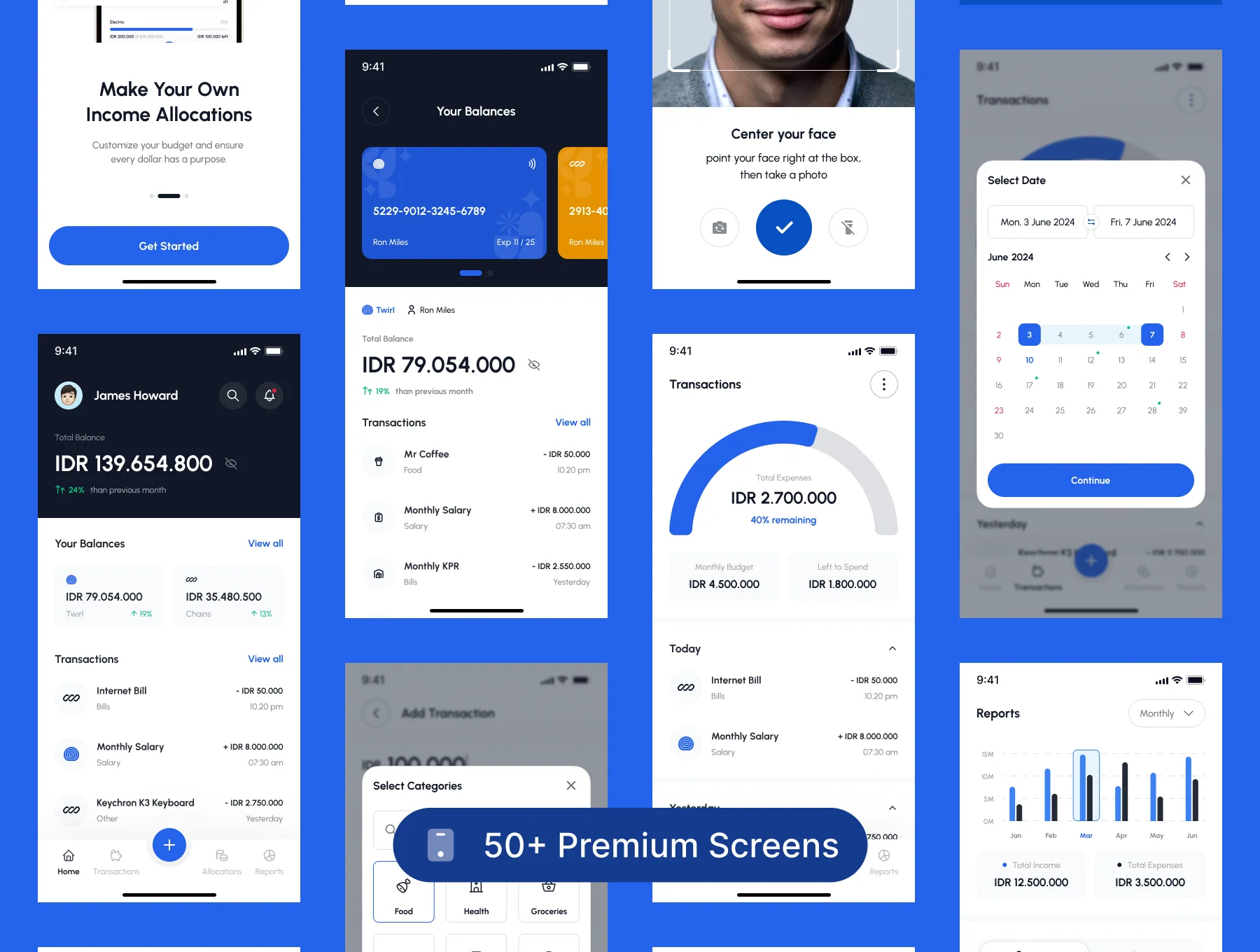 Finest - Finance Mobile Apps UI Kit 4