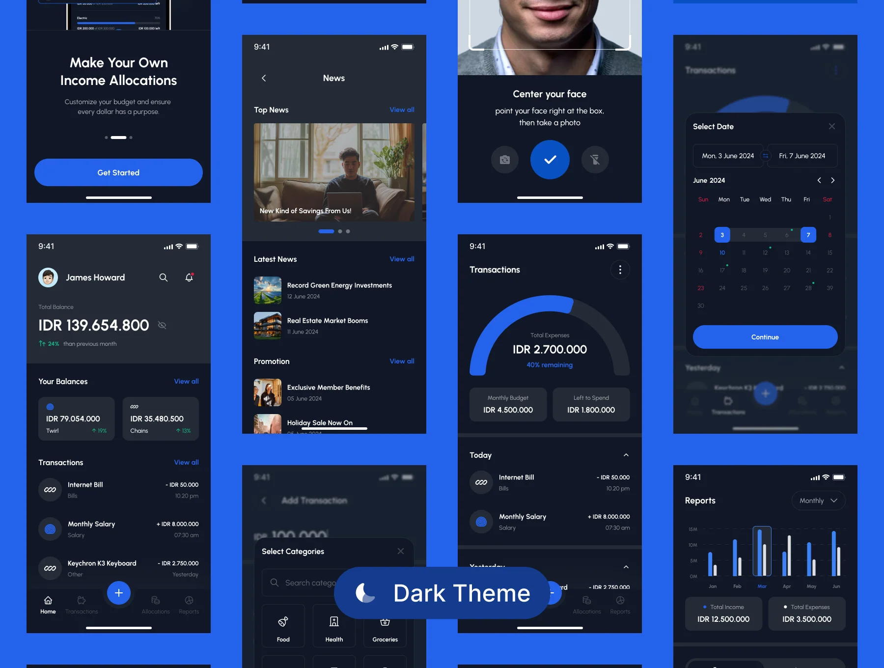 Finest - Finance Mobile Apps UI Kit 5