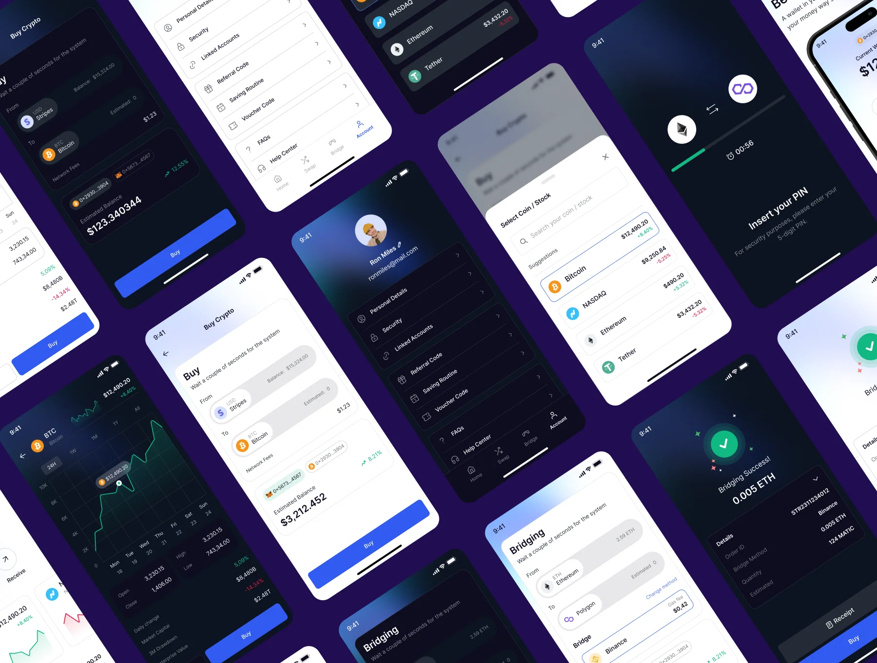 Finex - Stock Investment App UI Kit 2