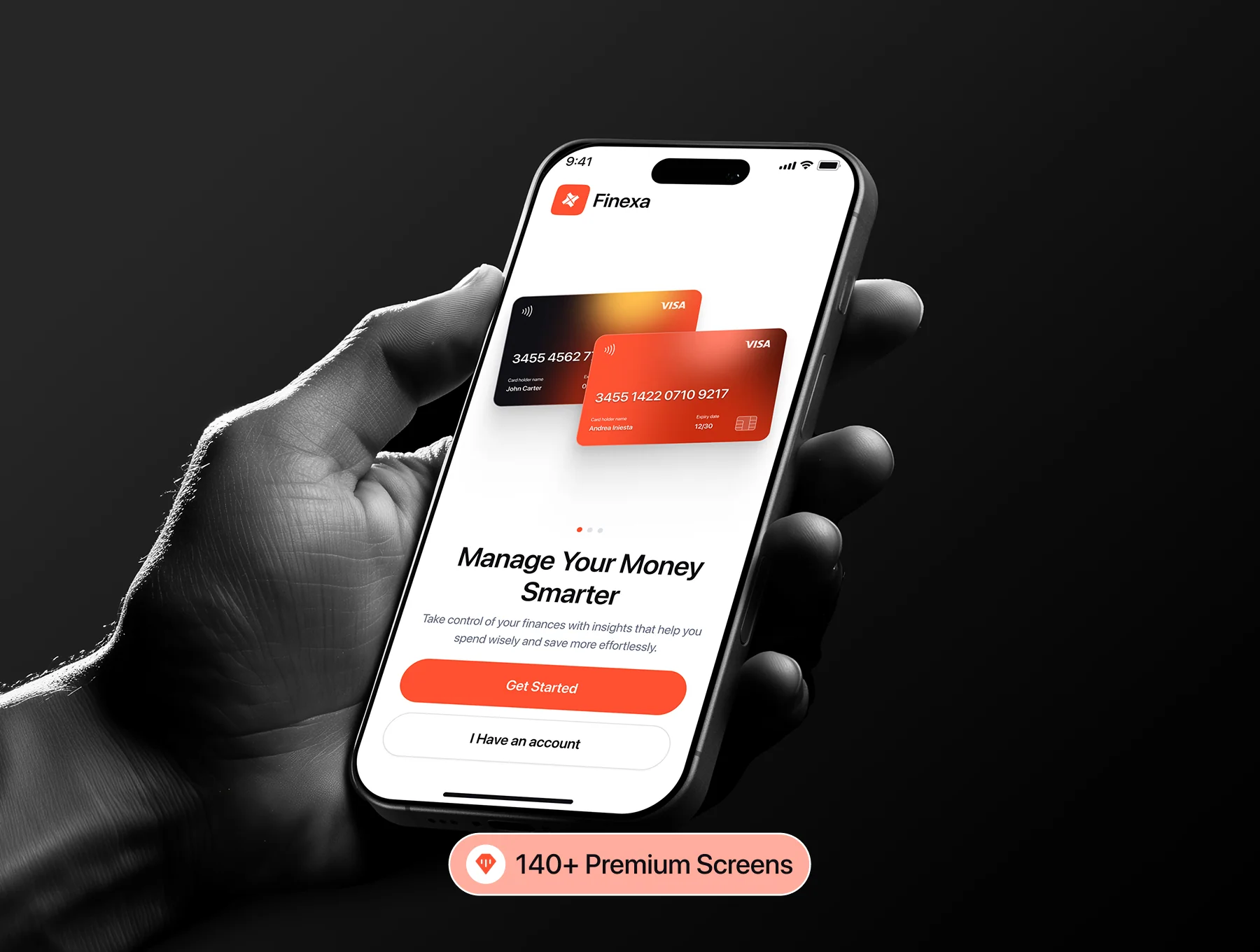 Finexa - Finance & Banking Mobile App UI Kit 7