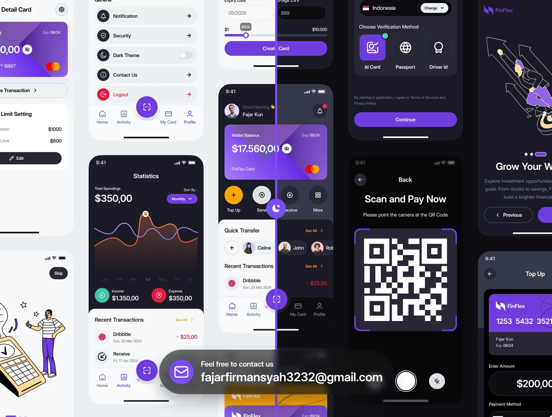FinFlex - Finance App Mobile UI Kits 6