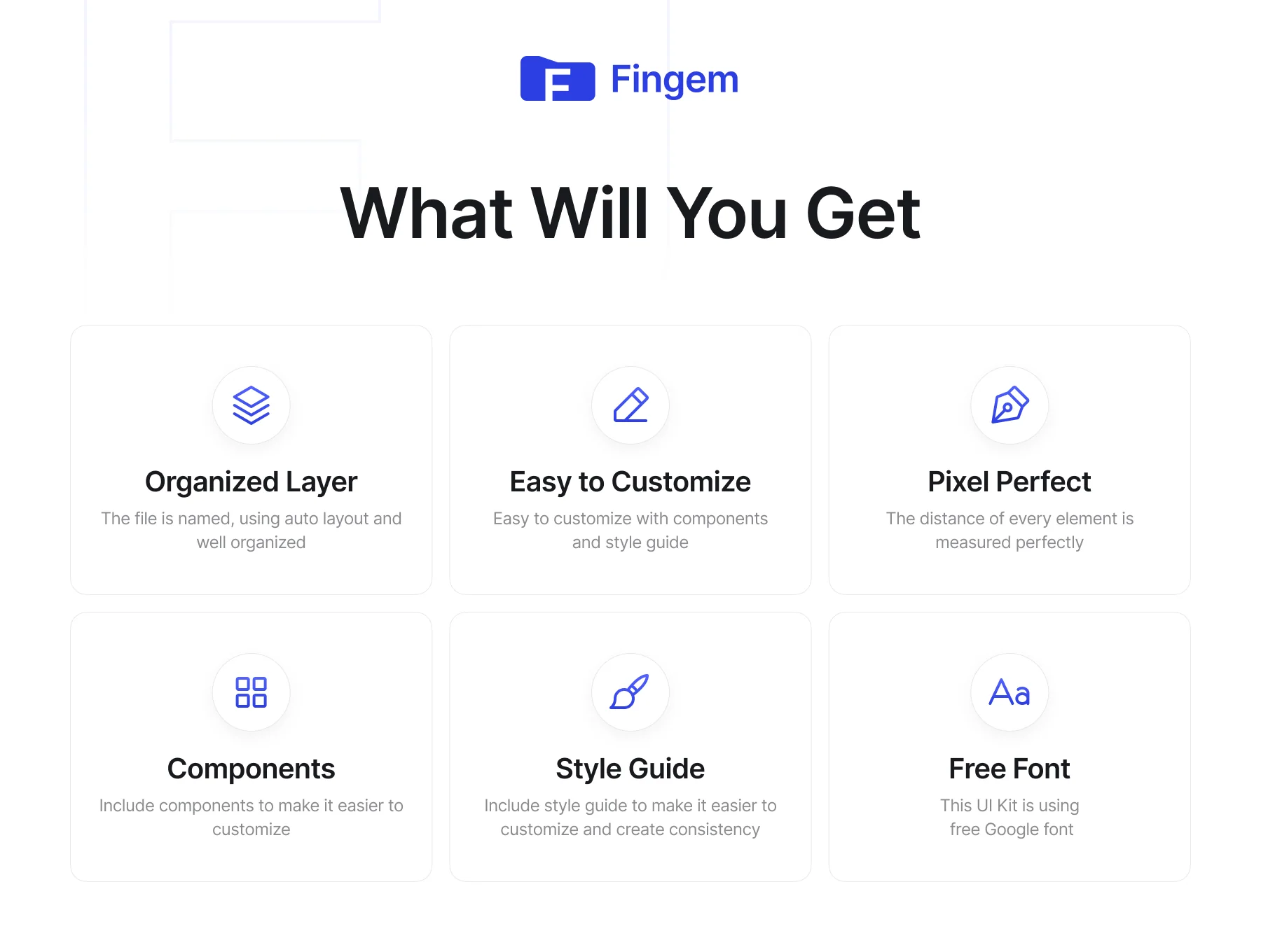 Fingem - Cloud File Management App UI Kit 3