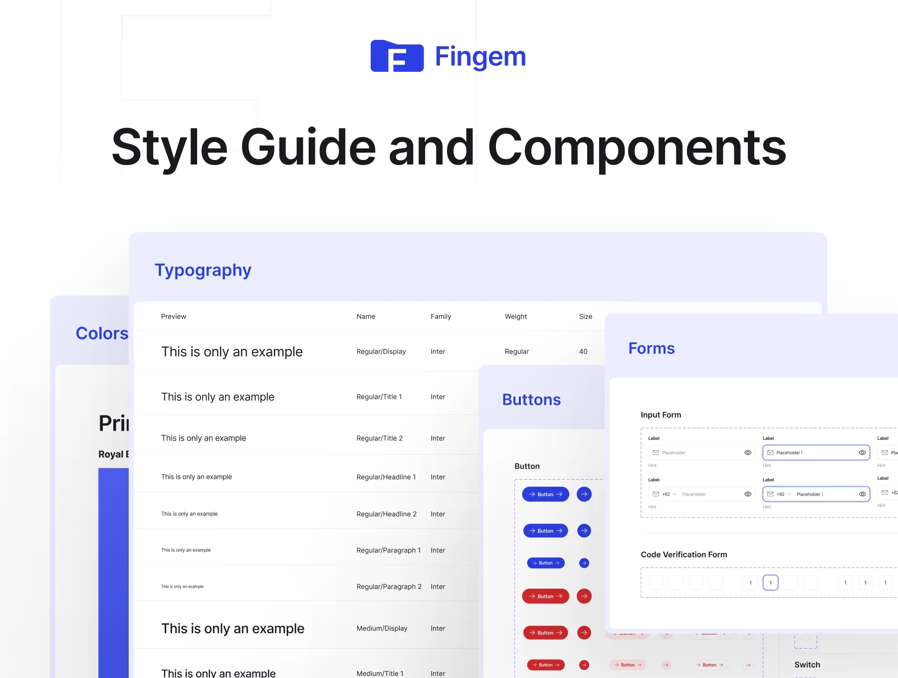 Fingem - Cloud File Management App UI Kit 5