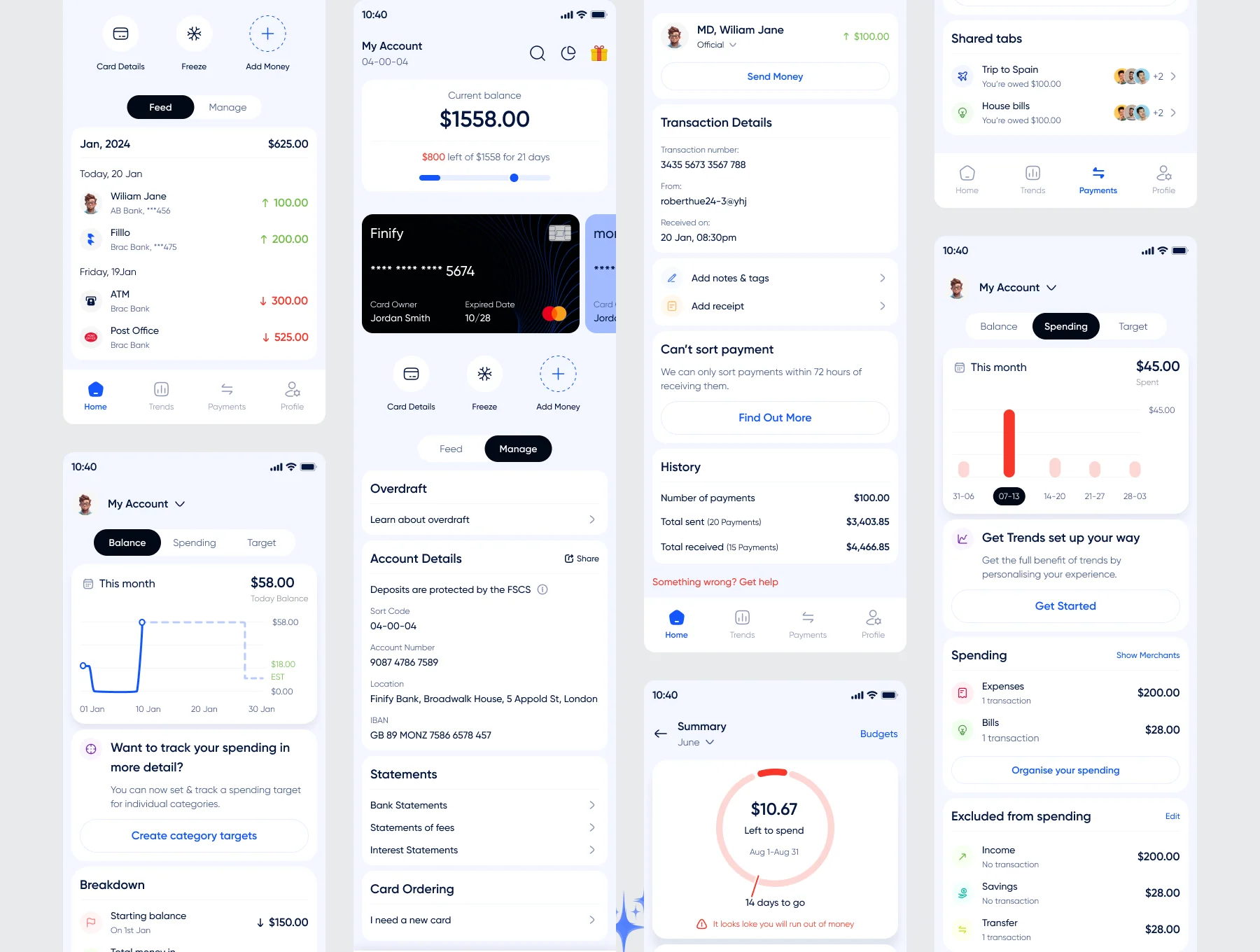 Finify Banking Mobile App UI Kit 4