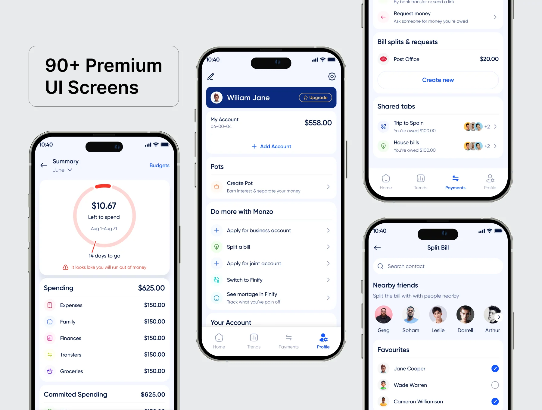 Finify Banking Mobile App UI Kit 5