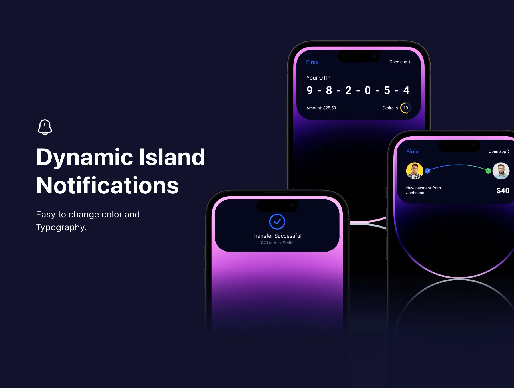Finix - Fintech Mobile App Ui Kit 3