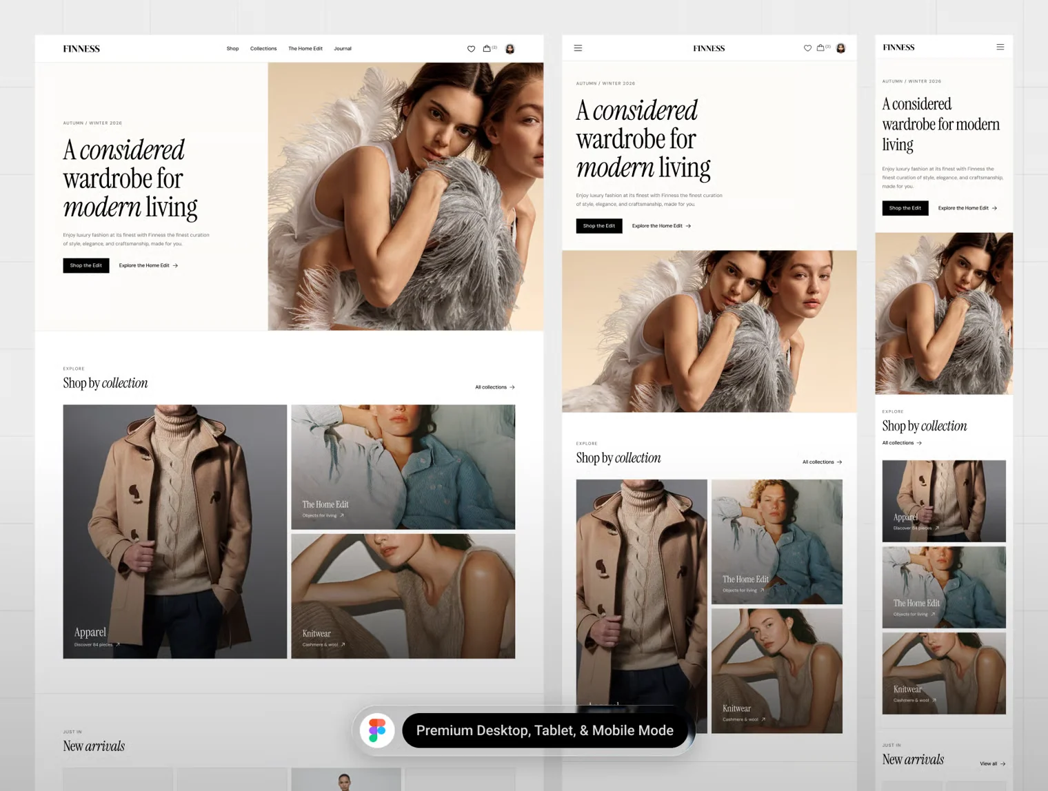 Finness | E-commerce Fashion Shopping App UI Kit 3