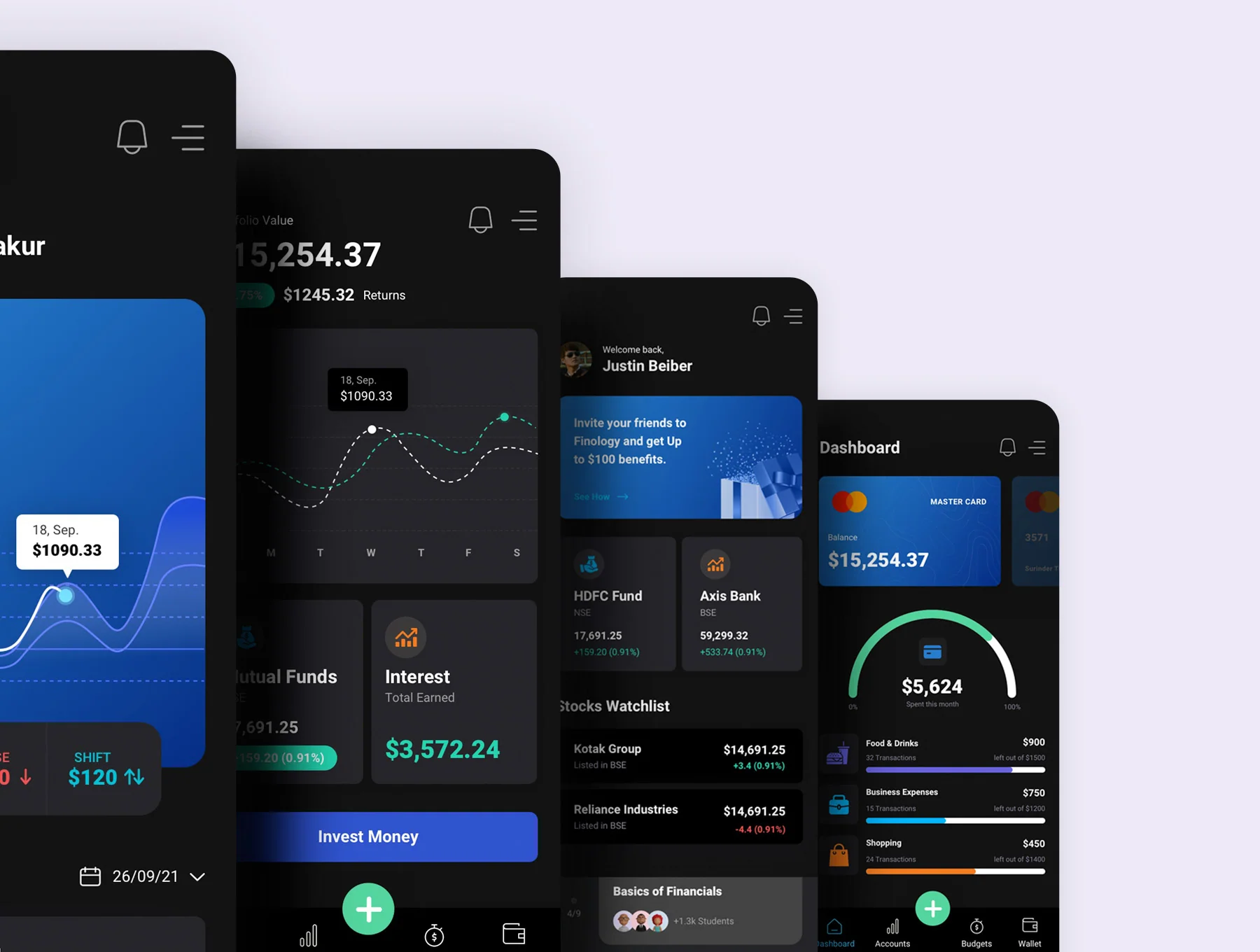 Finology - Money Management App Template 2