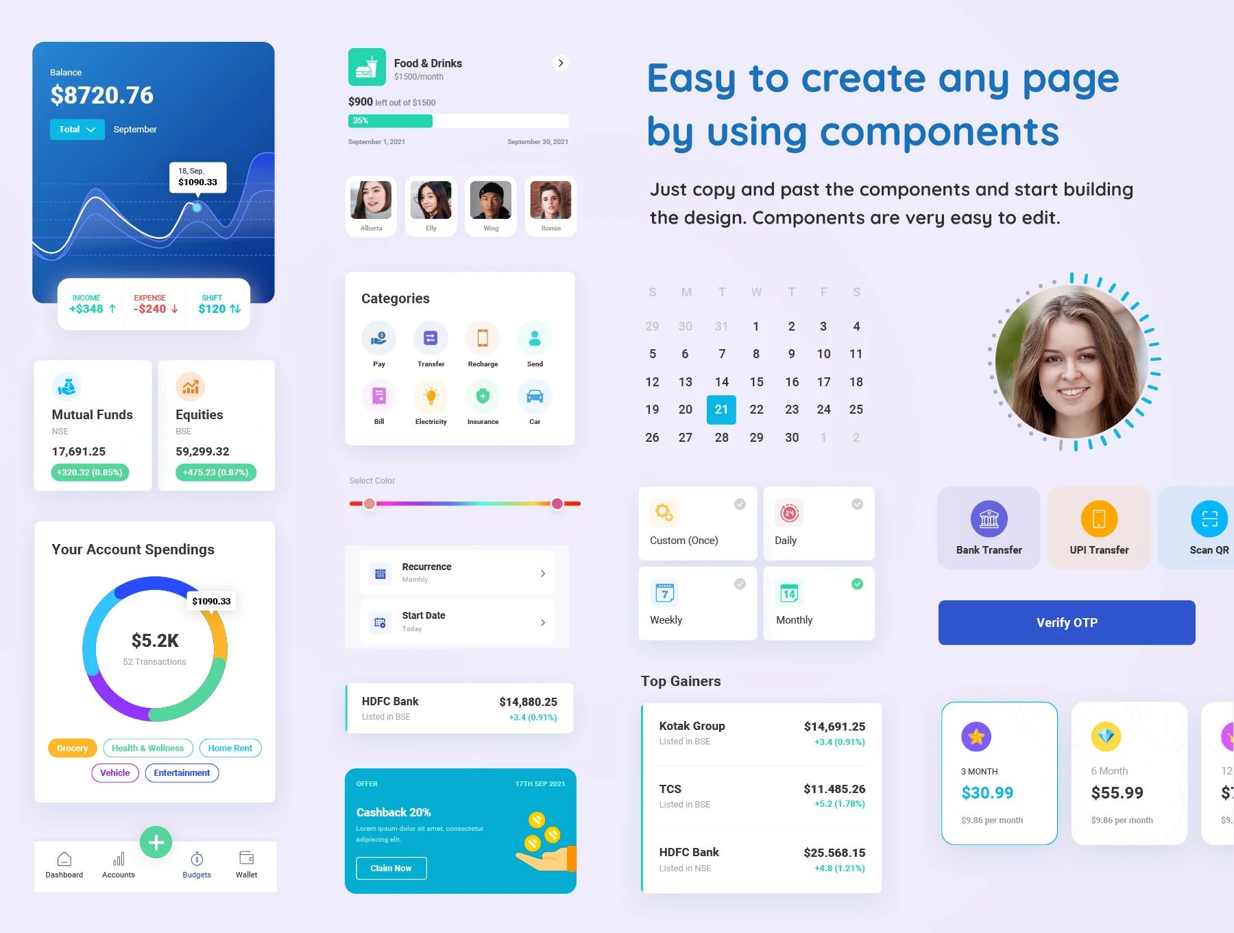 Finology - Money Management App Template 5