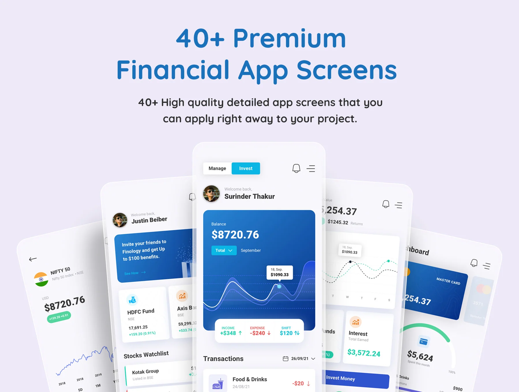 Finology - Money Management App Template 7