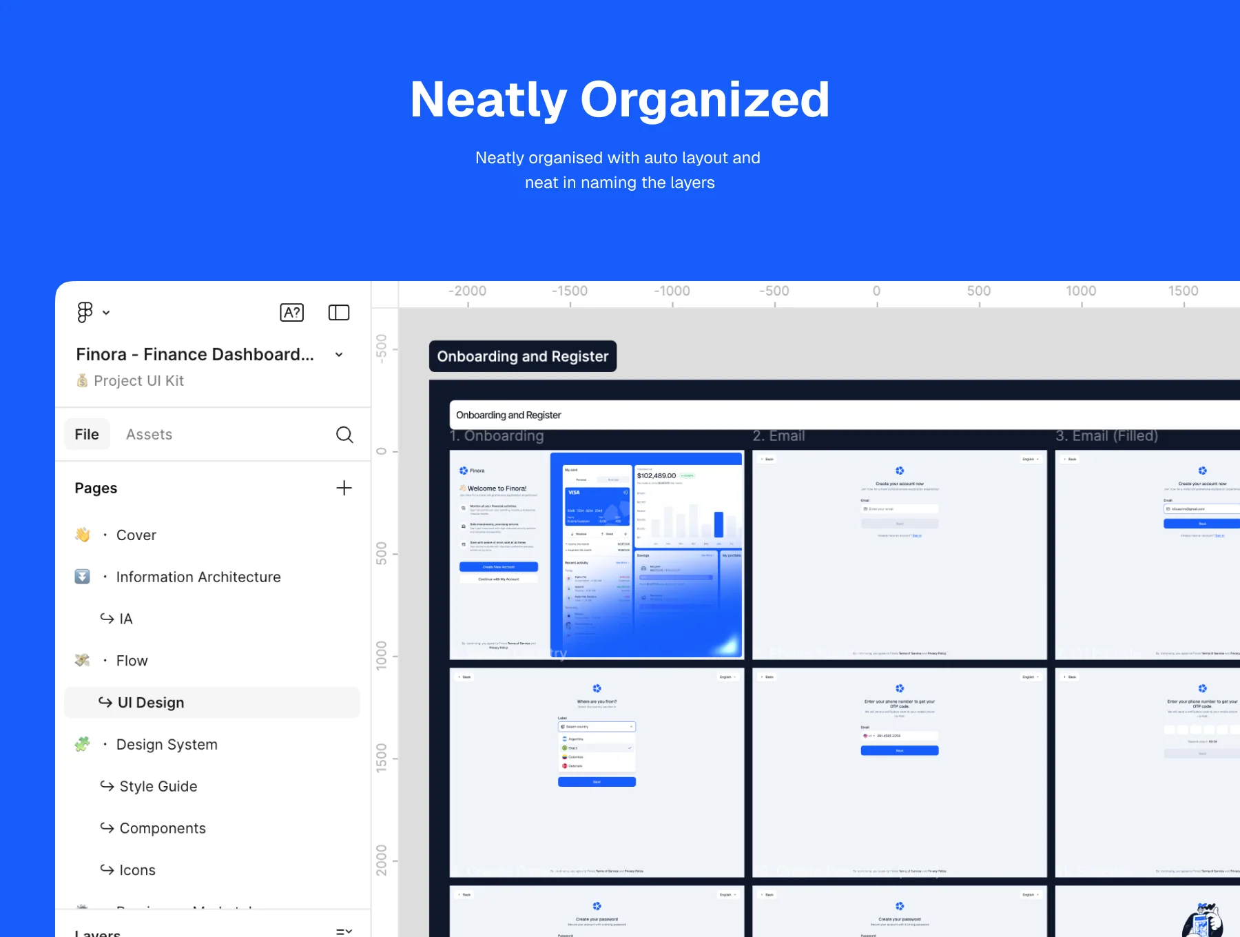 Finora – Finance Dashboard UI Kit 4