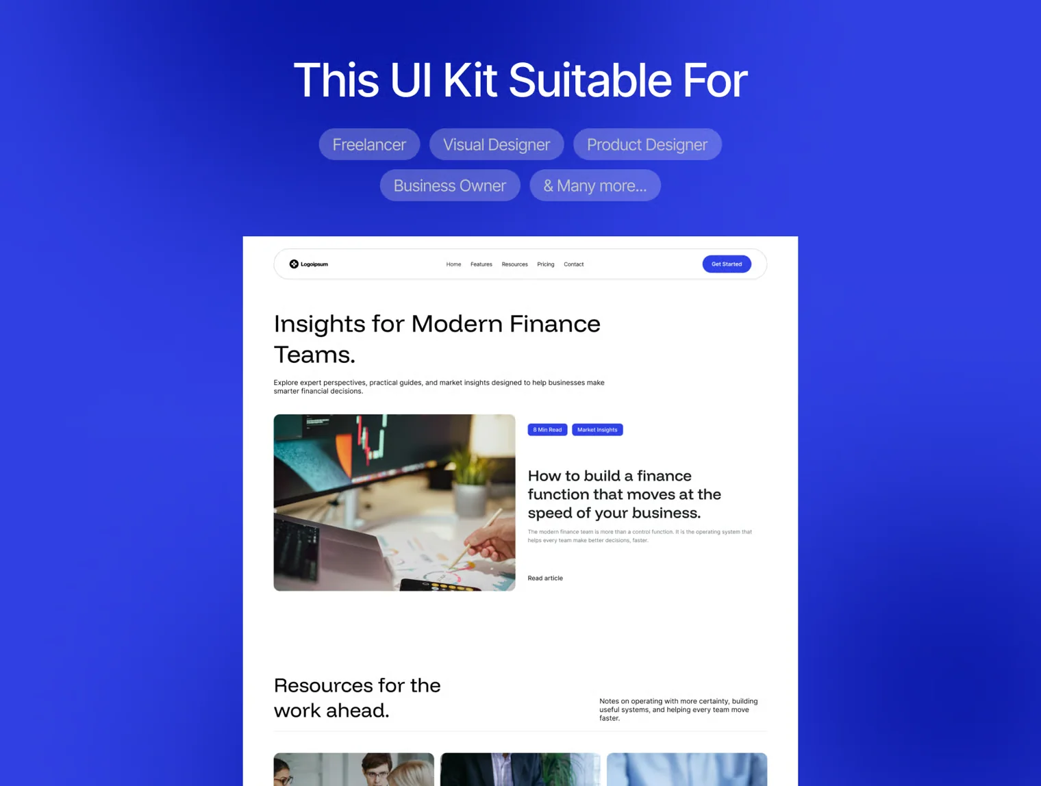 Finora – Finance Framer Website Template 7