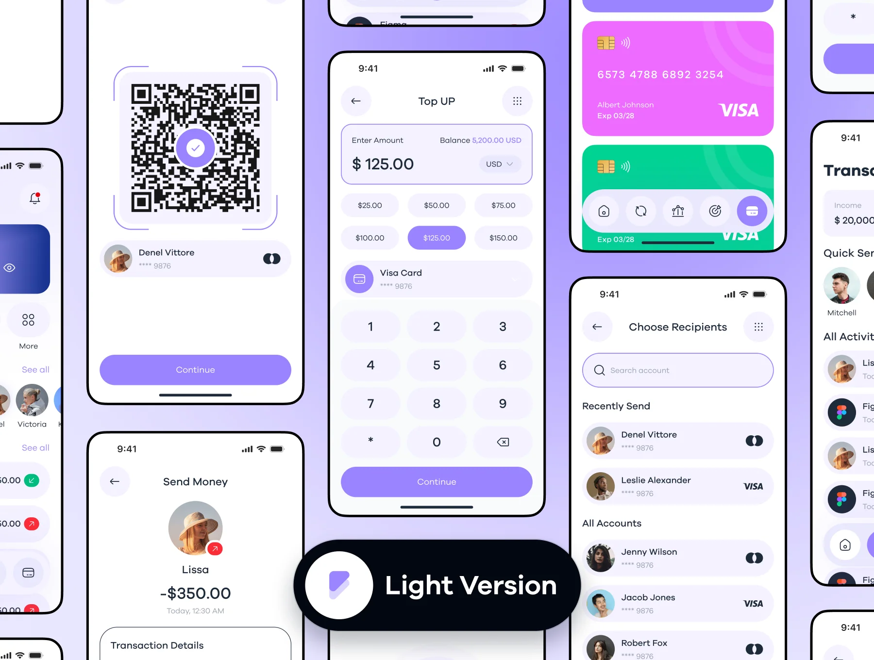 Finora Fintech App UI Kit 3