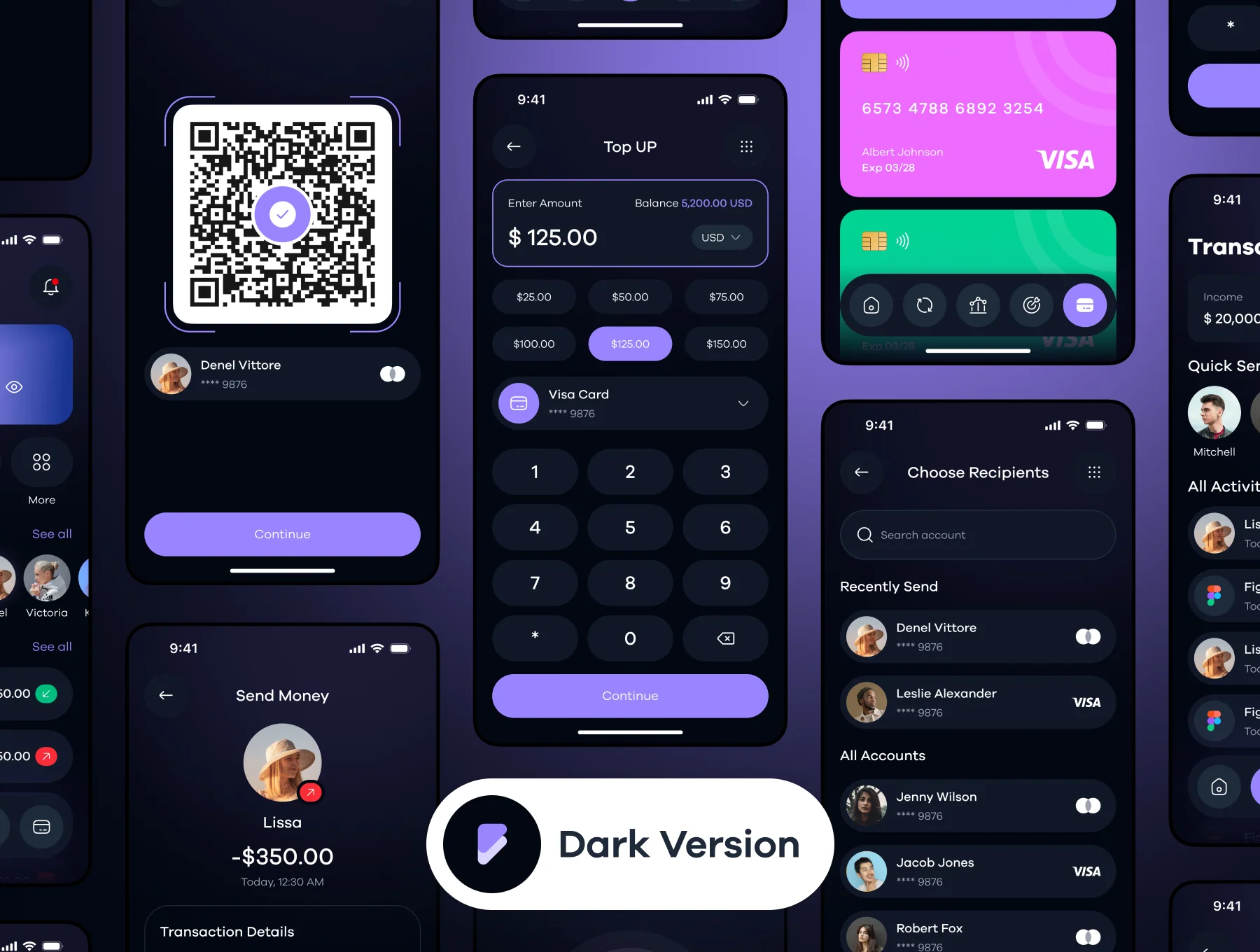 Finora Fintech App UI Kit 4