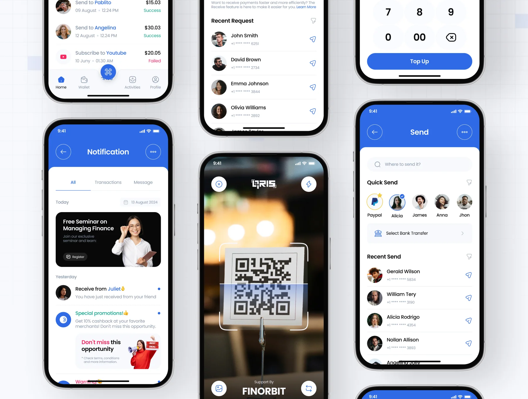 Finorbit - Finance App UI Kit 4