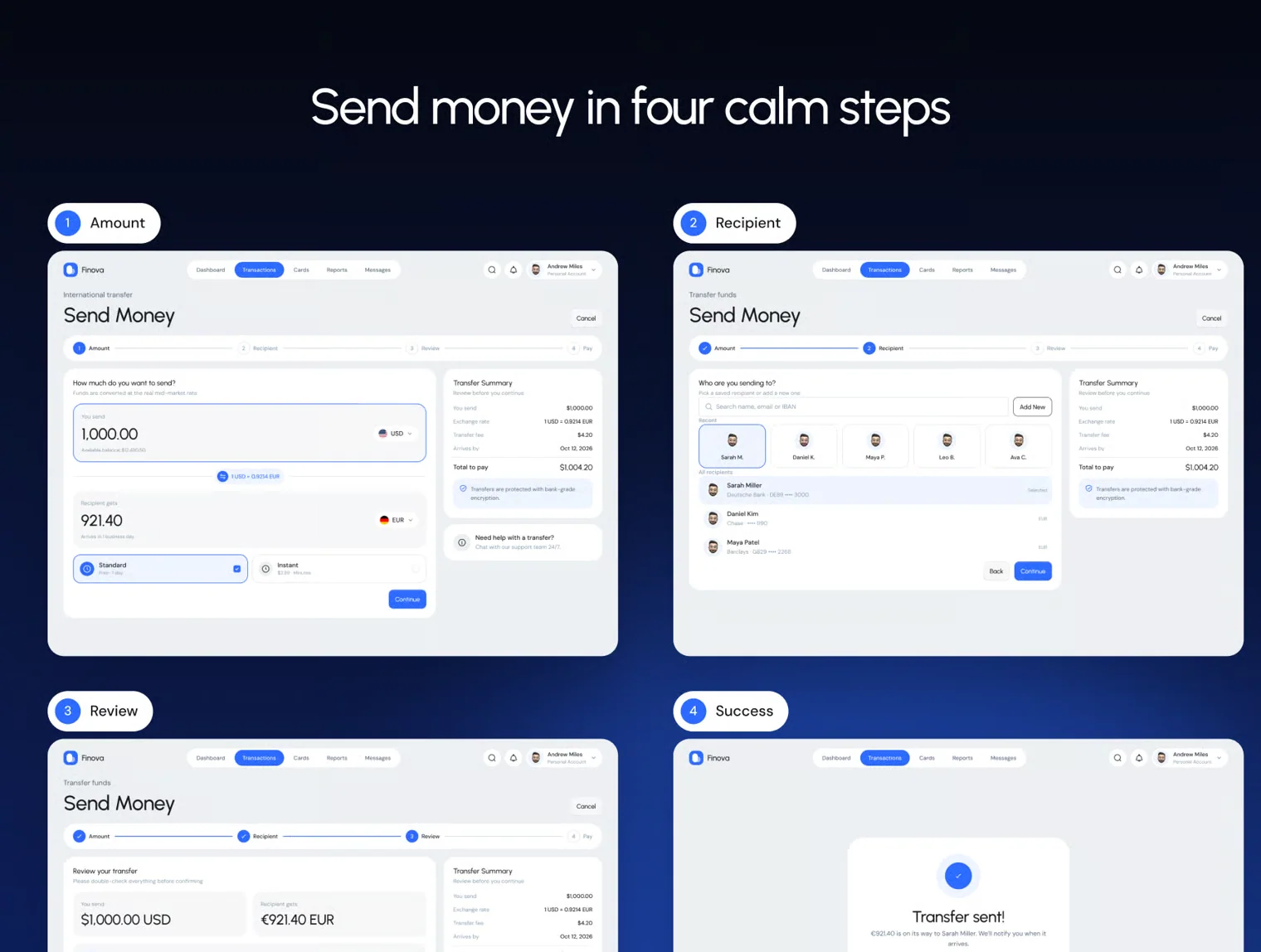 Finova - Dashboard Finance UI Design 6