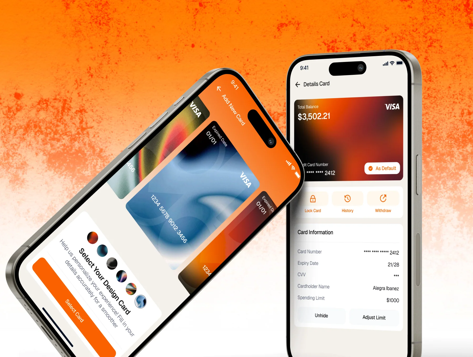Finova - Finance Mobile App UI KIT 5